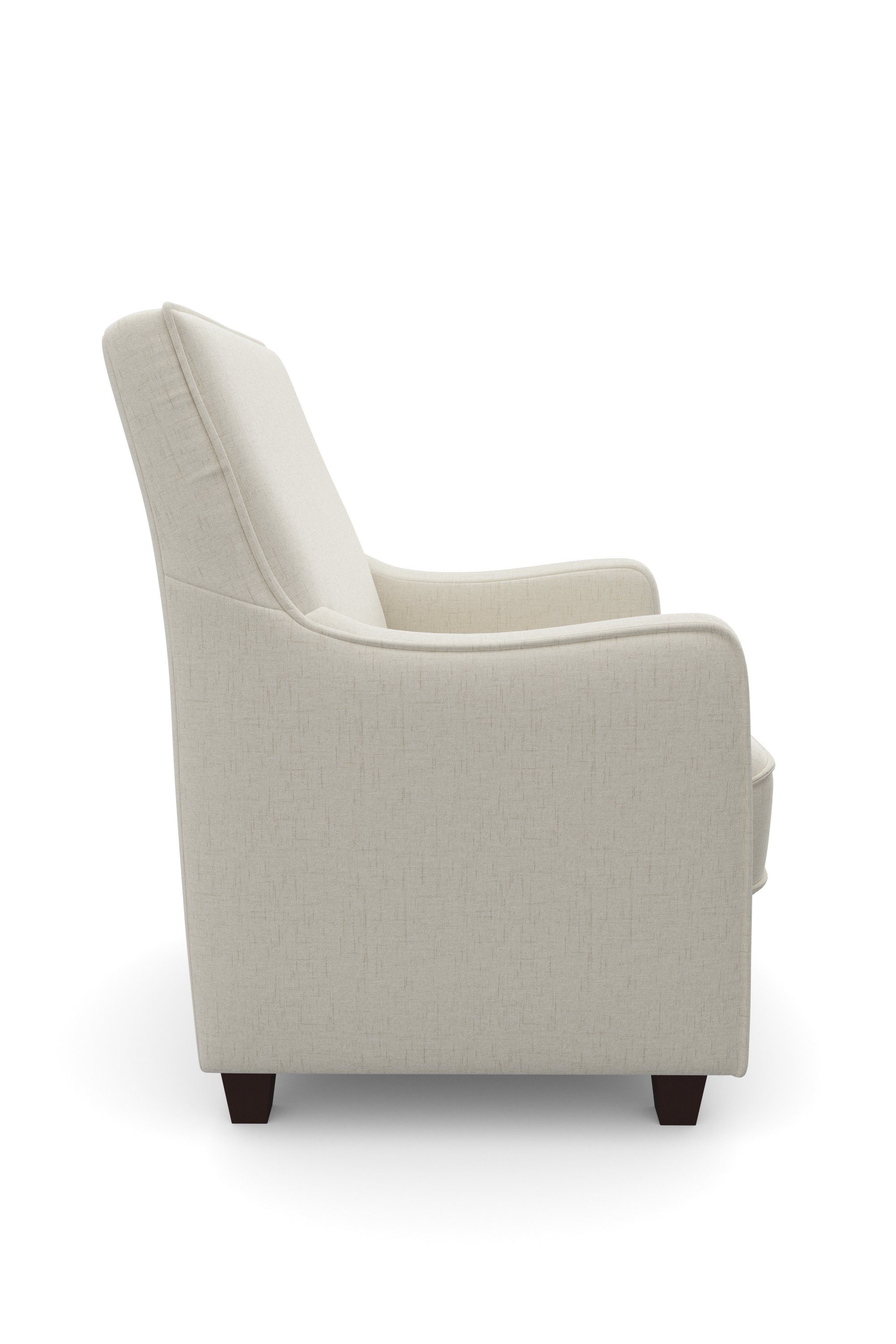 Home affaire Fauteuil County met engelse naad en binnenveringsinterieur (1 stuk)