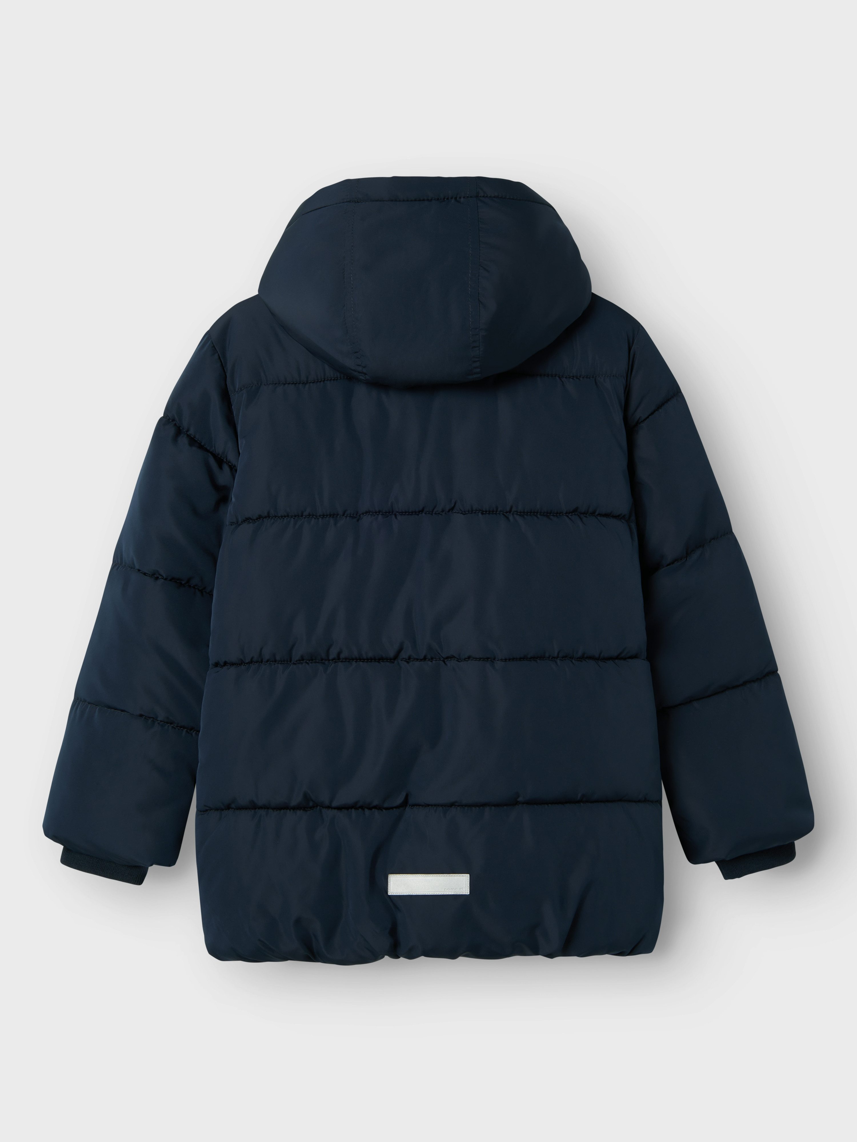 Name It Gewatteerde jas NKMMEMO JACKET TB met decoratieve, reflecterende details
