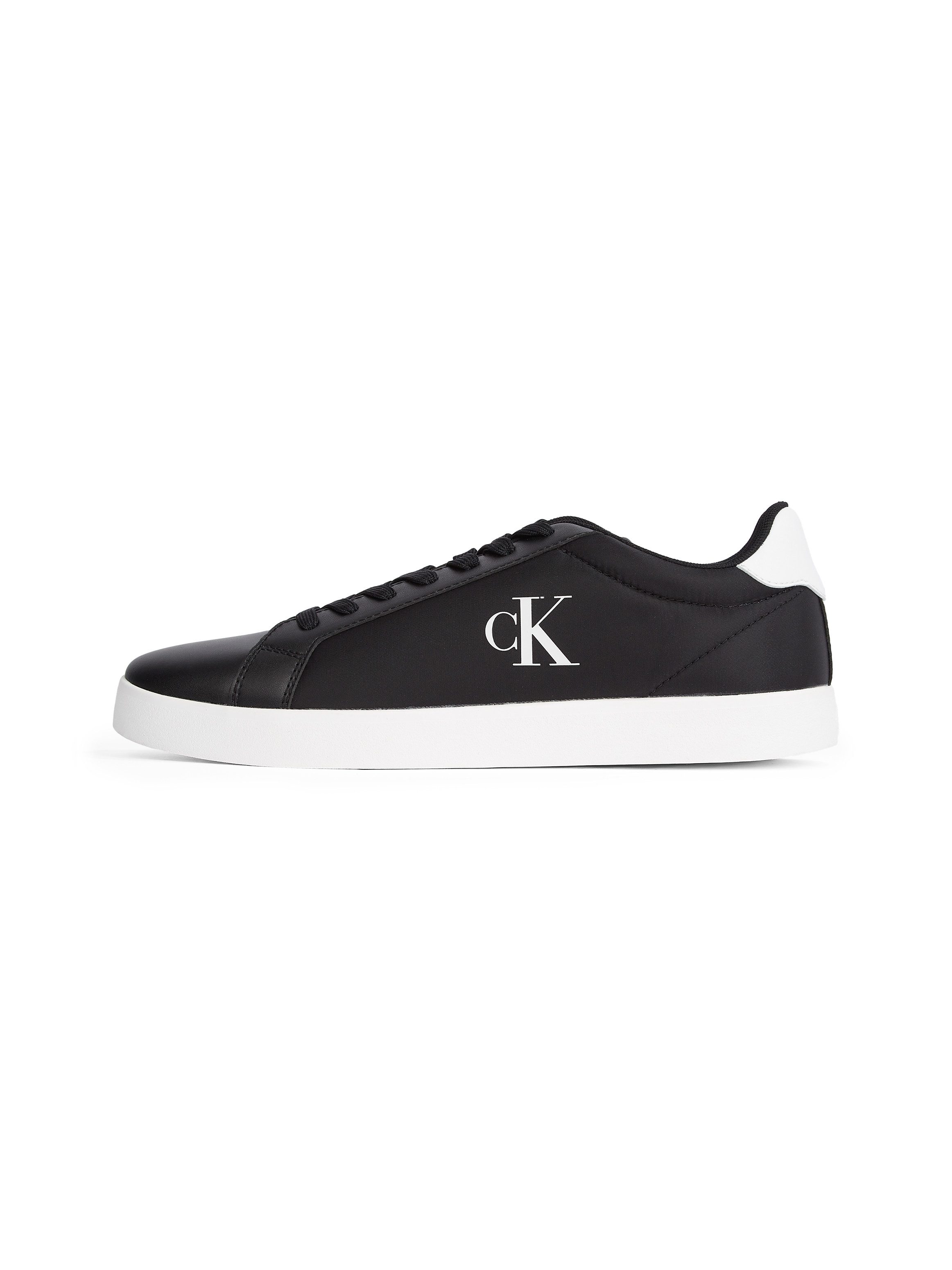 Calvin Klein Plateausneakers 3 CUPSOLE PU , vrijetijdsschoen, halfschoen, veterschoen met gepolsterde schacht