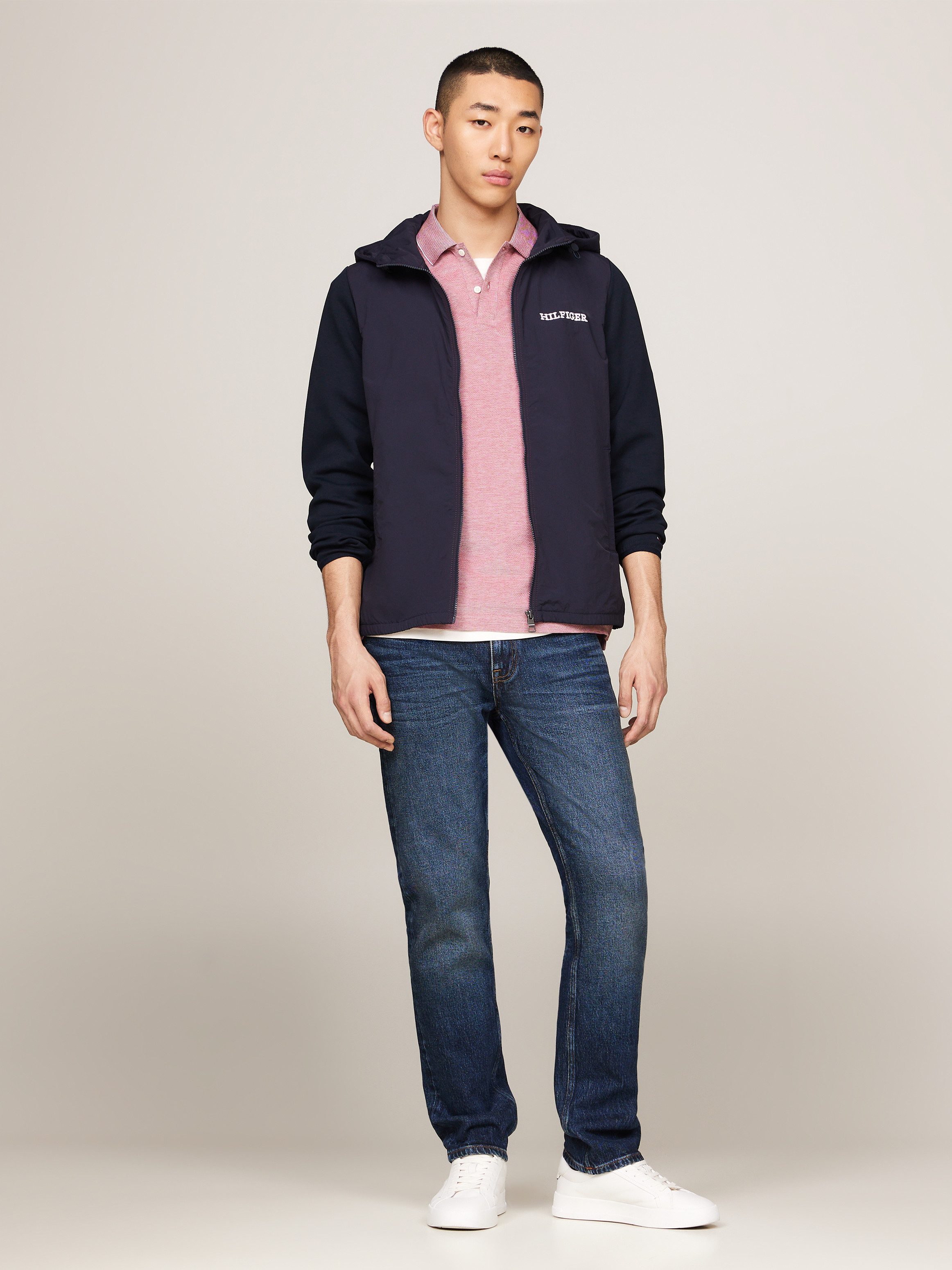 Tommy Hilfiger Sweatvest MONOTYPE MIX MEDIA HDD ZIP THRU