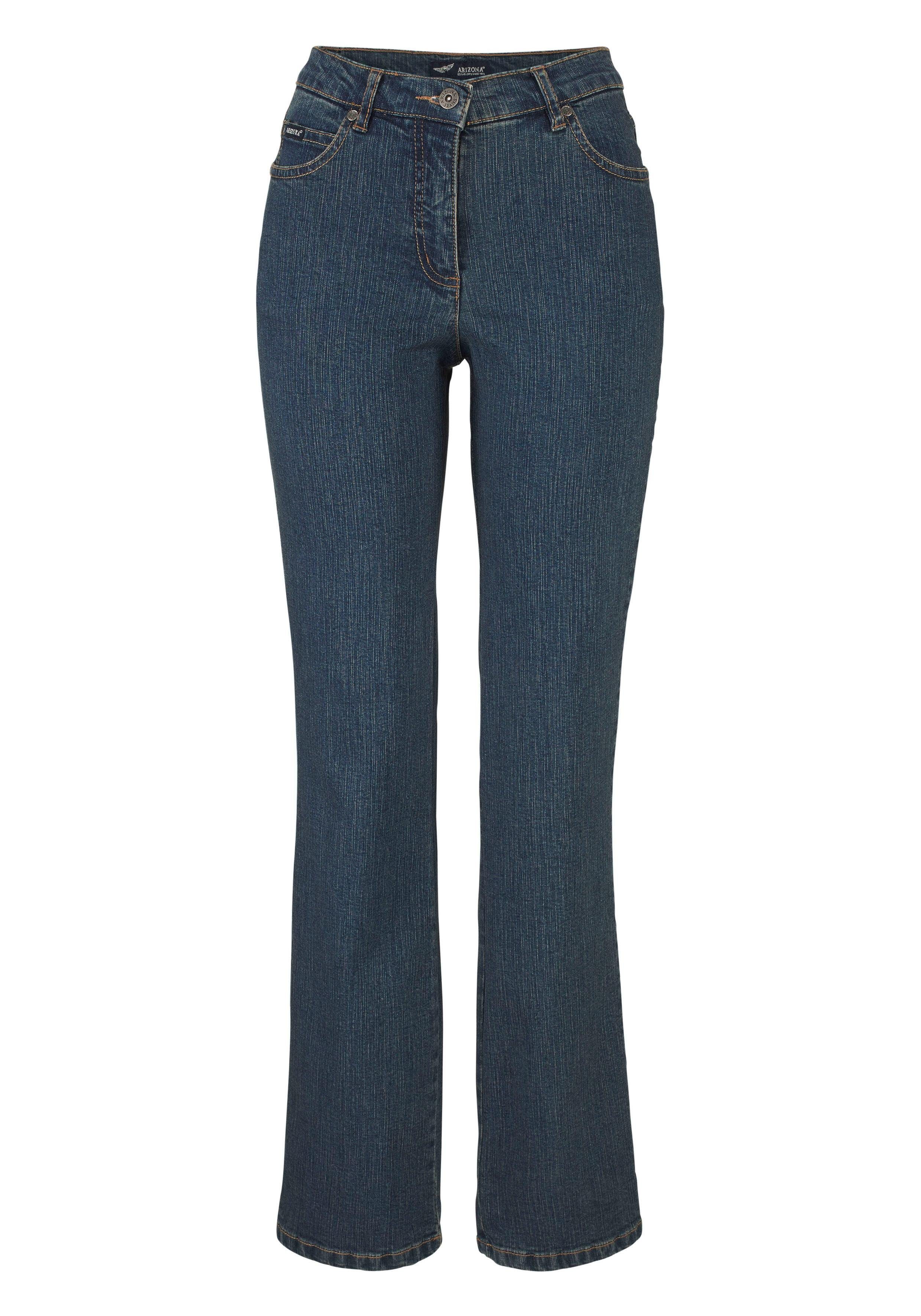 Arizona Rechte jeans Annett comfortabele pasvorm, 5-pocket-stijl, hoge taille