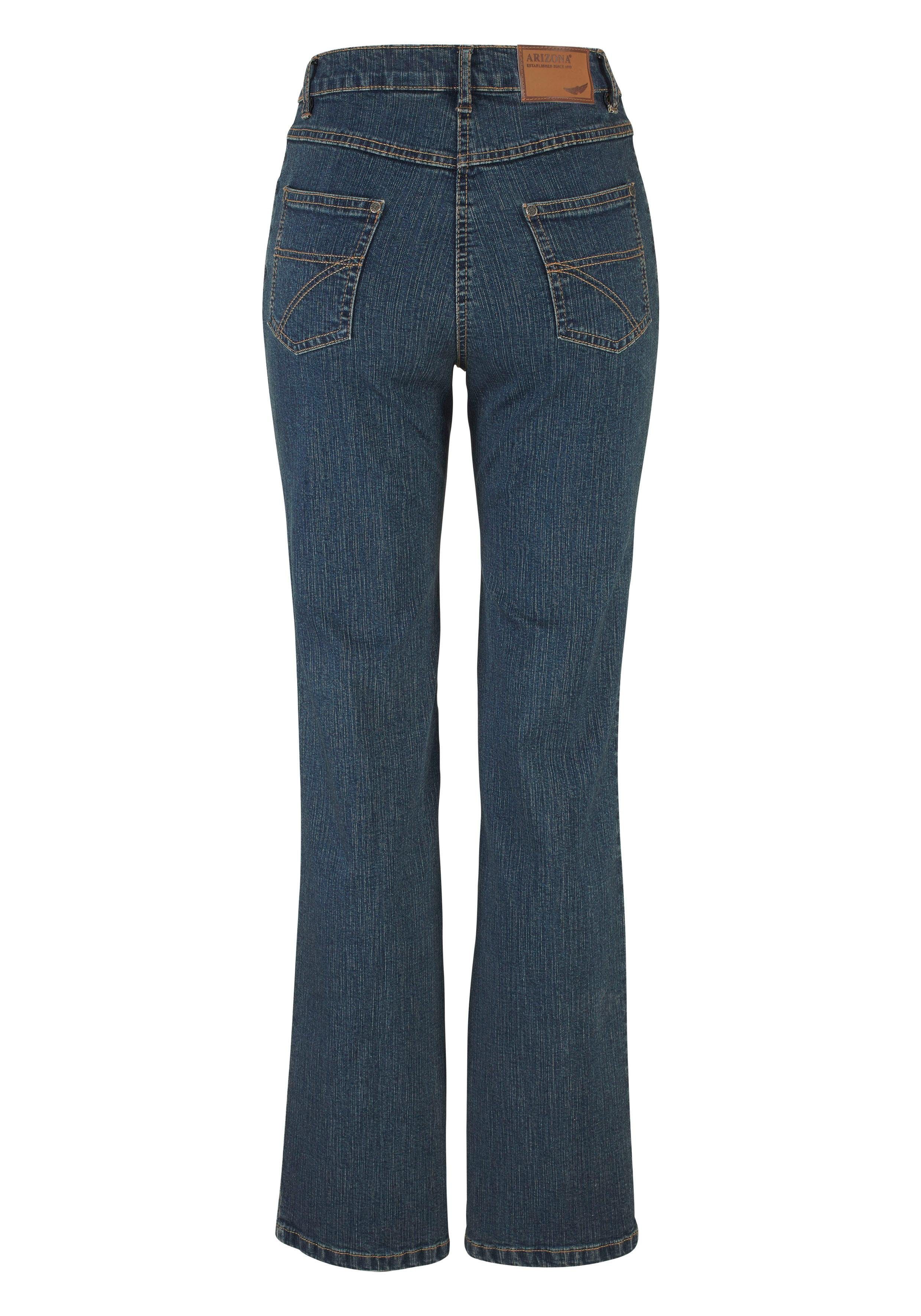 Arizona Rechte jeans Annett comfortabele pasvorm, 5-pocket-stijl, hoge taille