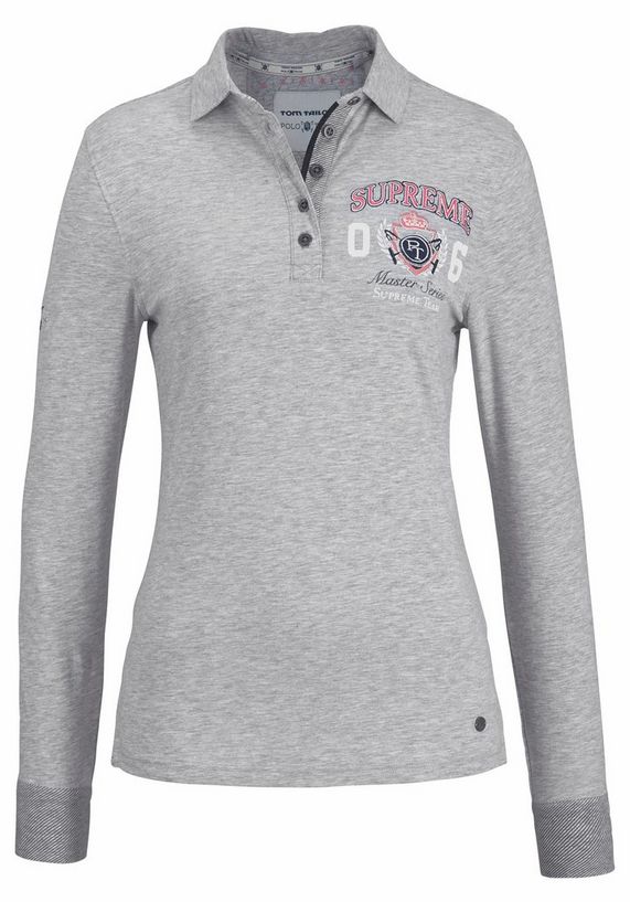 TOM TAILOR POLO TEAM shirt met lange mouwen TOM TAILOR POLO TEAM shirt met lange mouwen