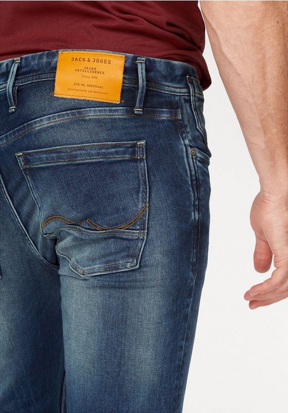 JACK & JONES Slim Fit-jeans »Tim« JACK & JONES Slim Fit-jeans »Tim«