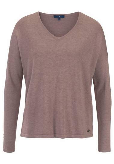 TOM TAILOR trui met V-hals TOM TAILOR trui met V-hals
