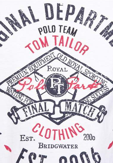 TOM TAILOR POLO TEAM T-shirt TOM TAILOR POLO TEAM T-shirt