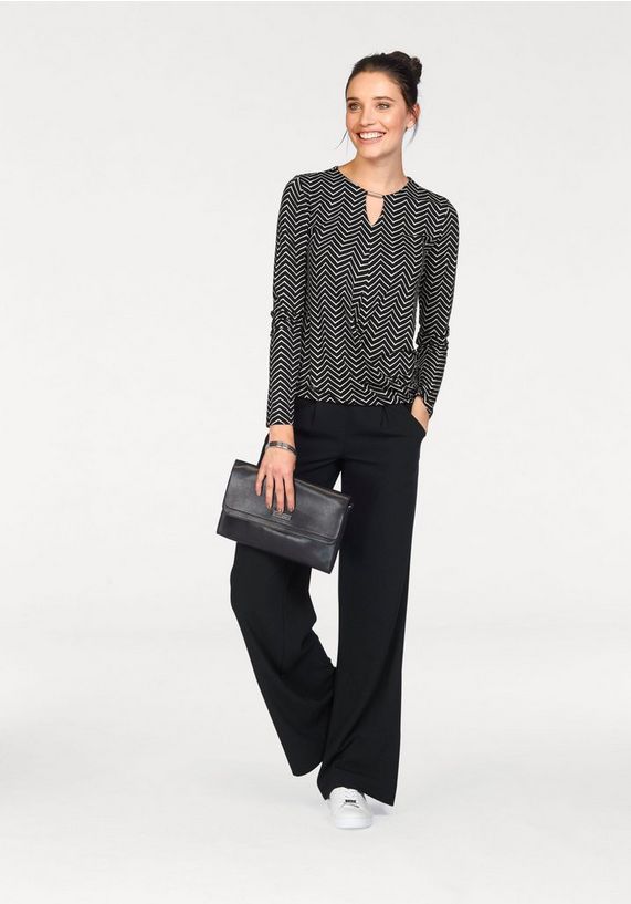 BRUNO BANANI Marlene-broek in wijd model BRUNO BANANI Marlene-broek in wijd model