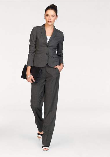 BRUNO BANANI Broek met persplooien BRUNO BANANI Broek met persplooien