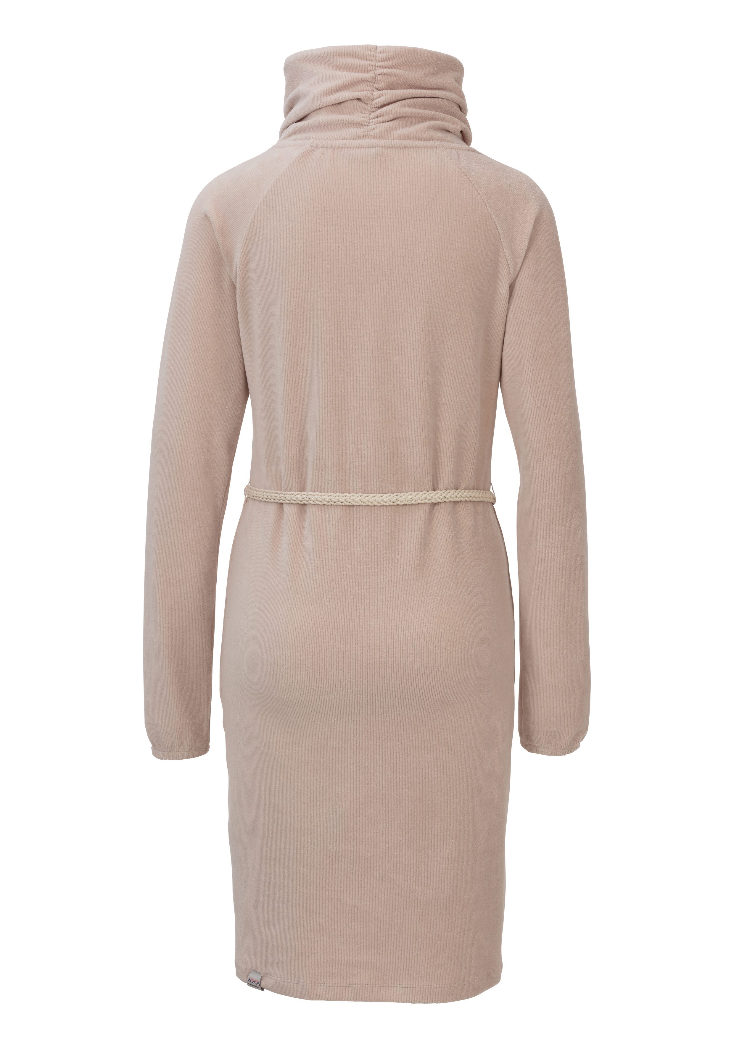Ragwear Sweatjurk BELITA geribbelde cordlook (2-delig, Met een afneembare riem)