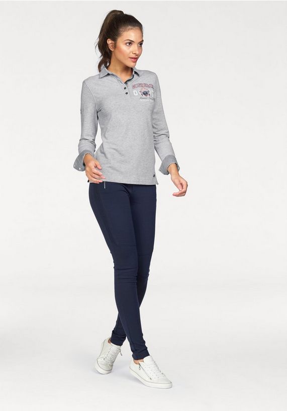 TOM TAILOR POLO TEAM shirt met lange mouwen TOM TAILOR POLO TEAM shirt met lange mouwen