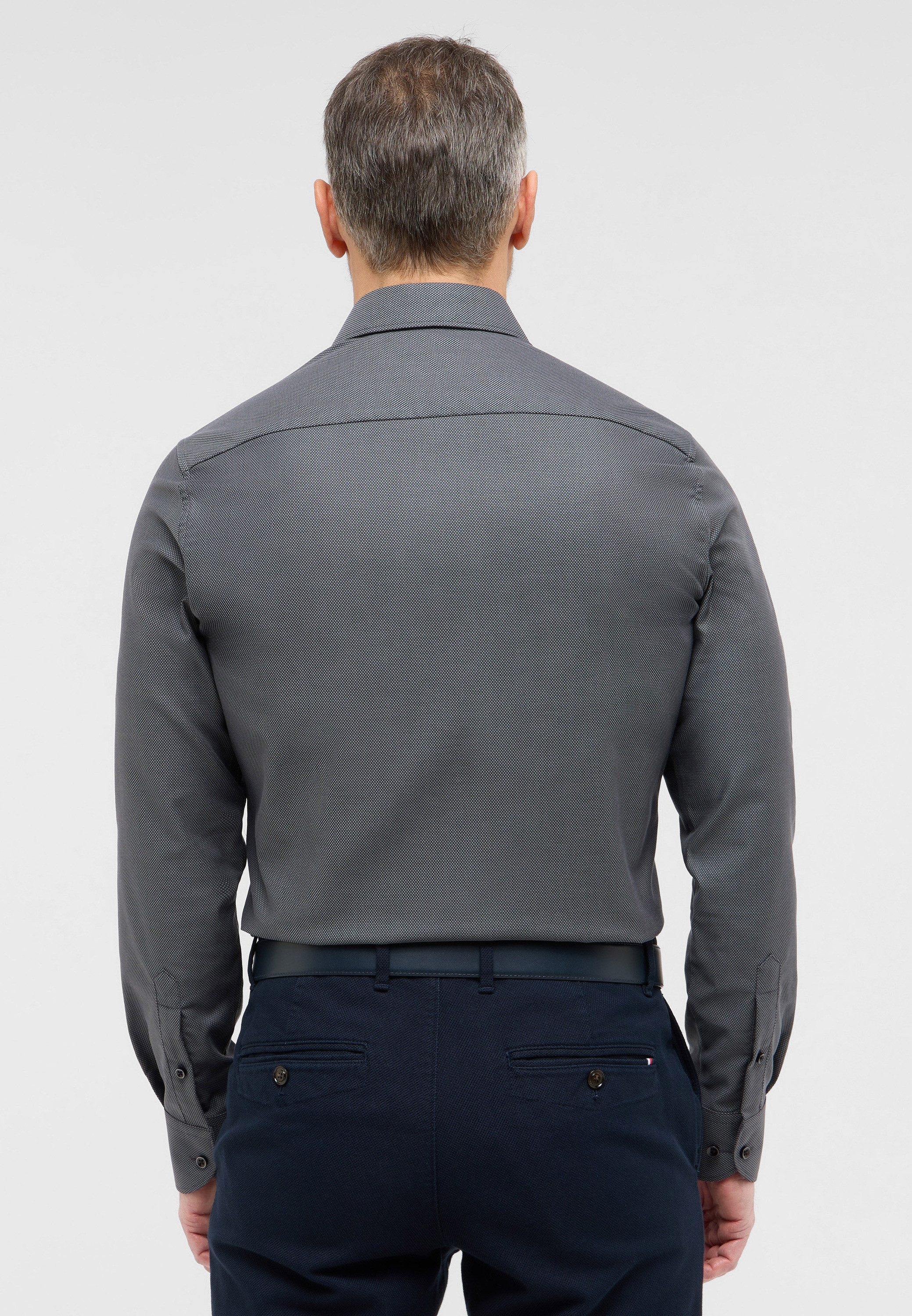 Eterna Overhemd met lange mouwen Slim fit NON IRON (strijkvrij)
