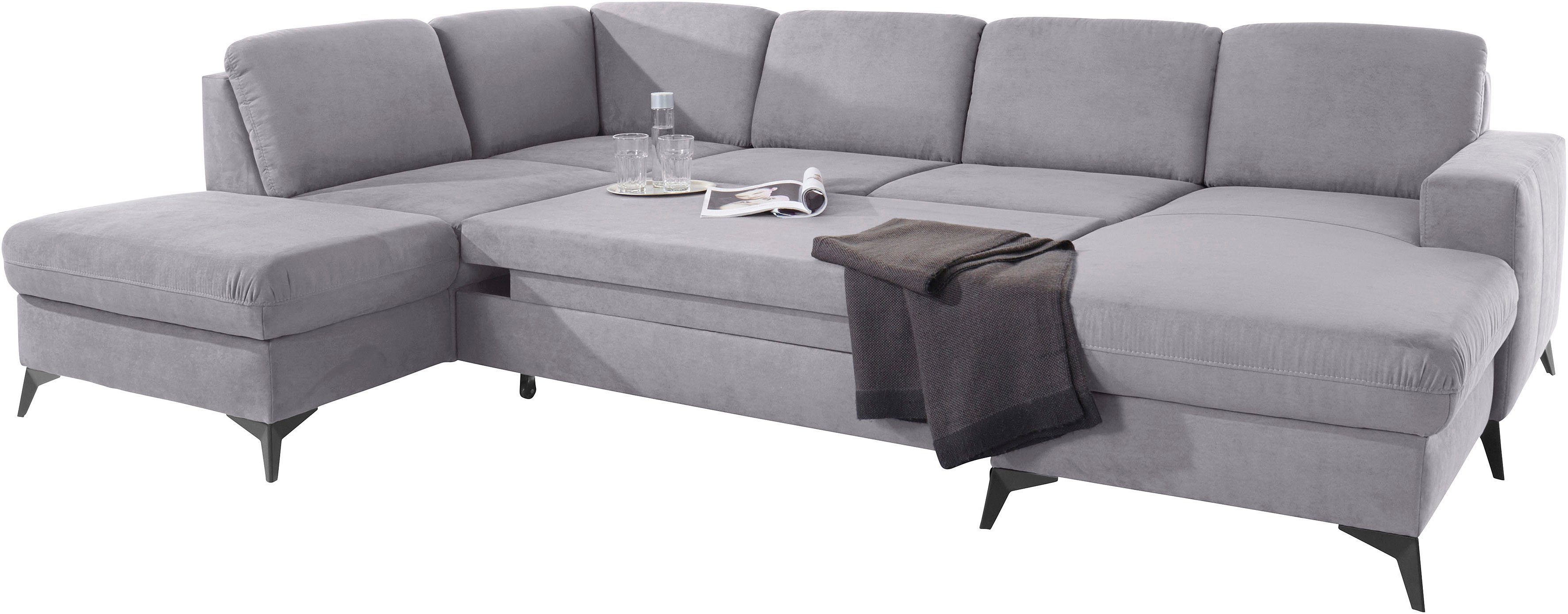 Places of Style Zithoek Lolland U-vorm Naar keuze met slaapfunctie en bergruimte, ook met afwasbare bekleding