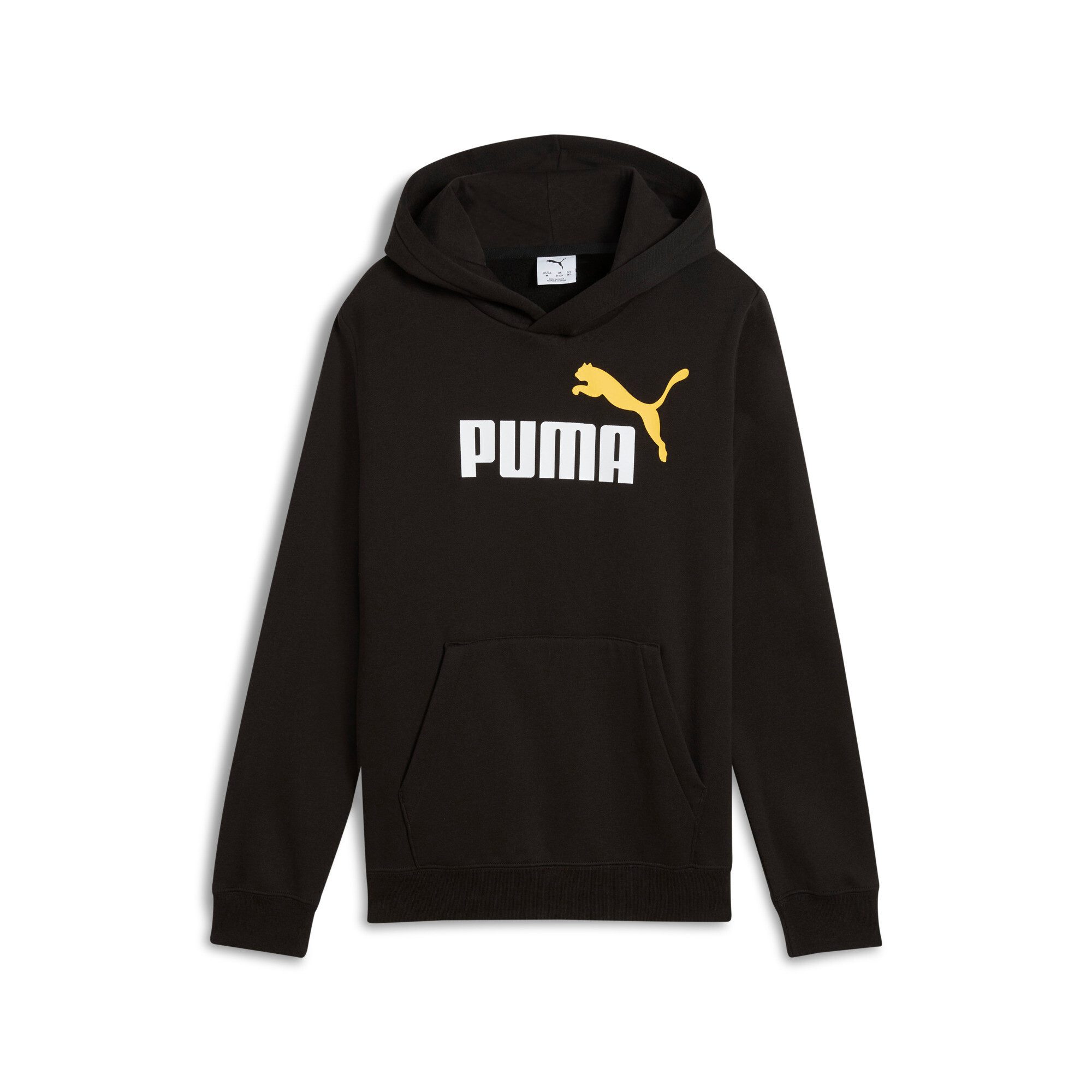 PUMA Hoodie ESS 2 COLOR NO. 1 LOGO HOODIE FL B jongens sweatshirts maat 176 zwart