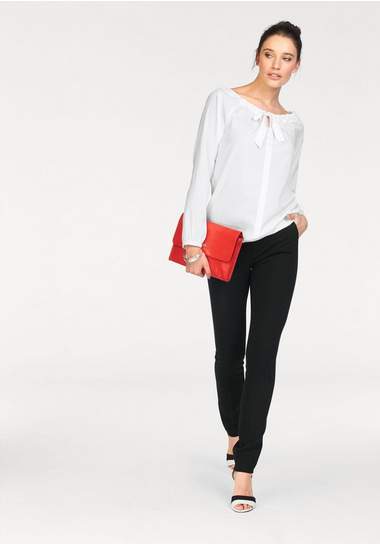 BRUNO BANANI Blouse met kraagstrik in set van 2 BRUNO BANANI Blouse met kraagstrik in set van 2