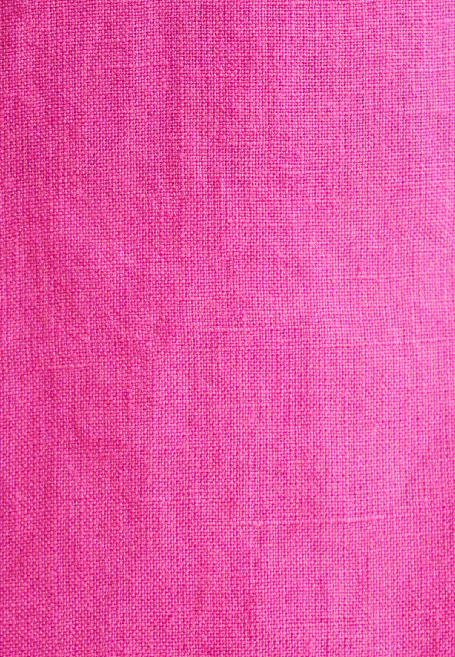 seidensticker Shirtblouse Zwarte roos Korte mouwen ronde hals uni