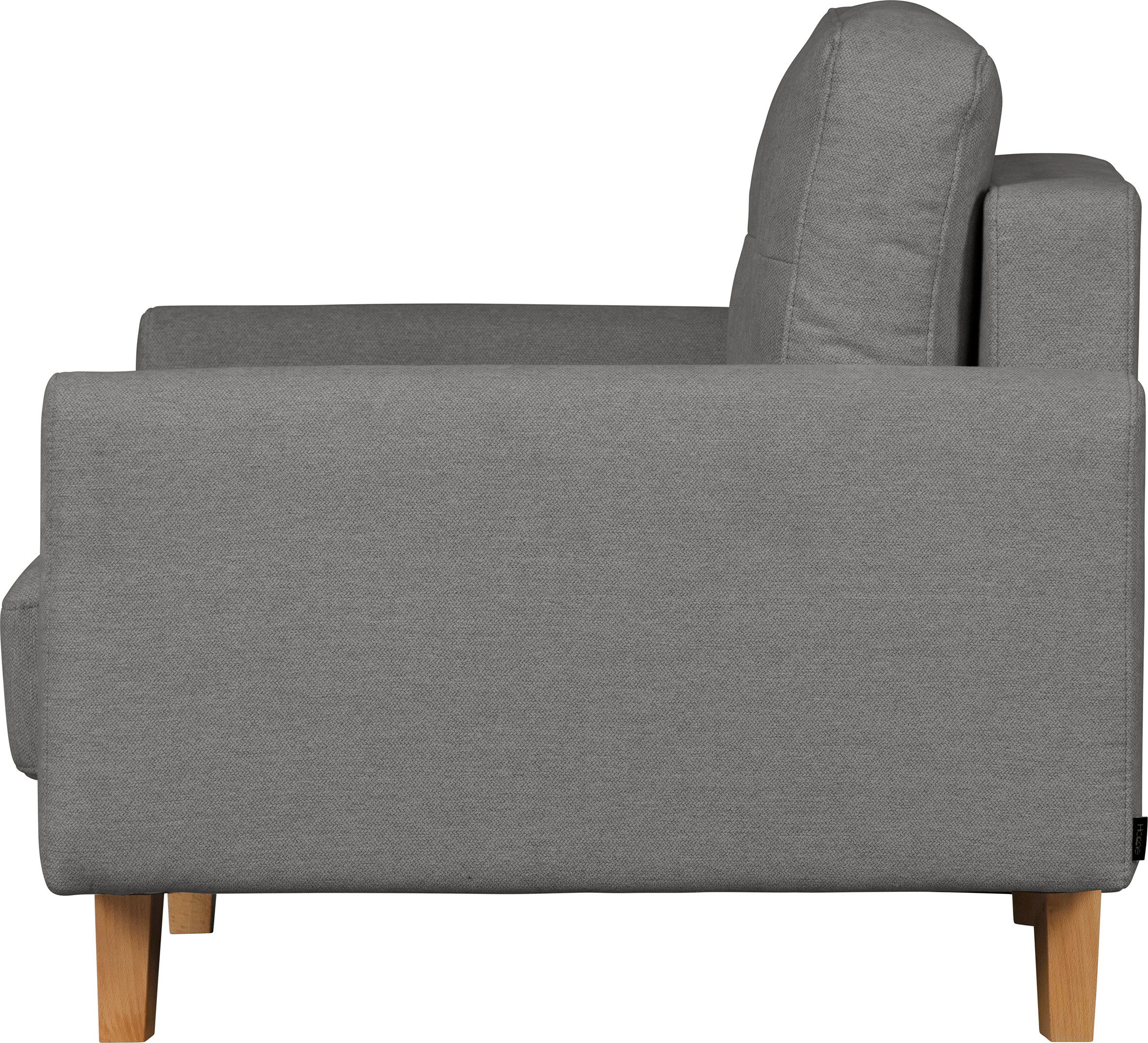 Home affaire Fauteuil TRIPLO relaxstoel met golfondersteuning, afmetingen B/D/H: 95/100/89 cm