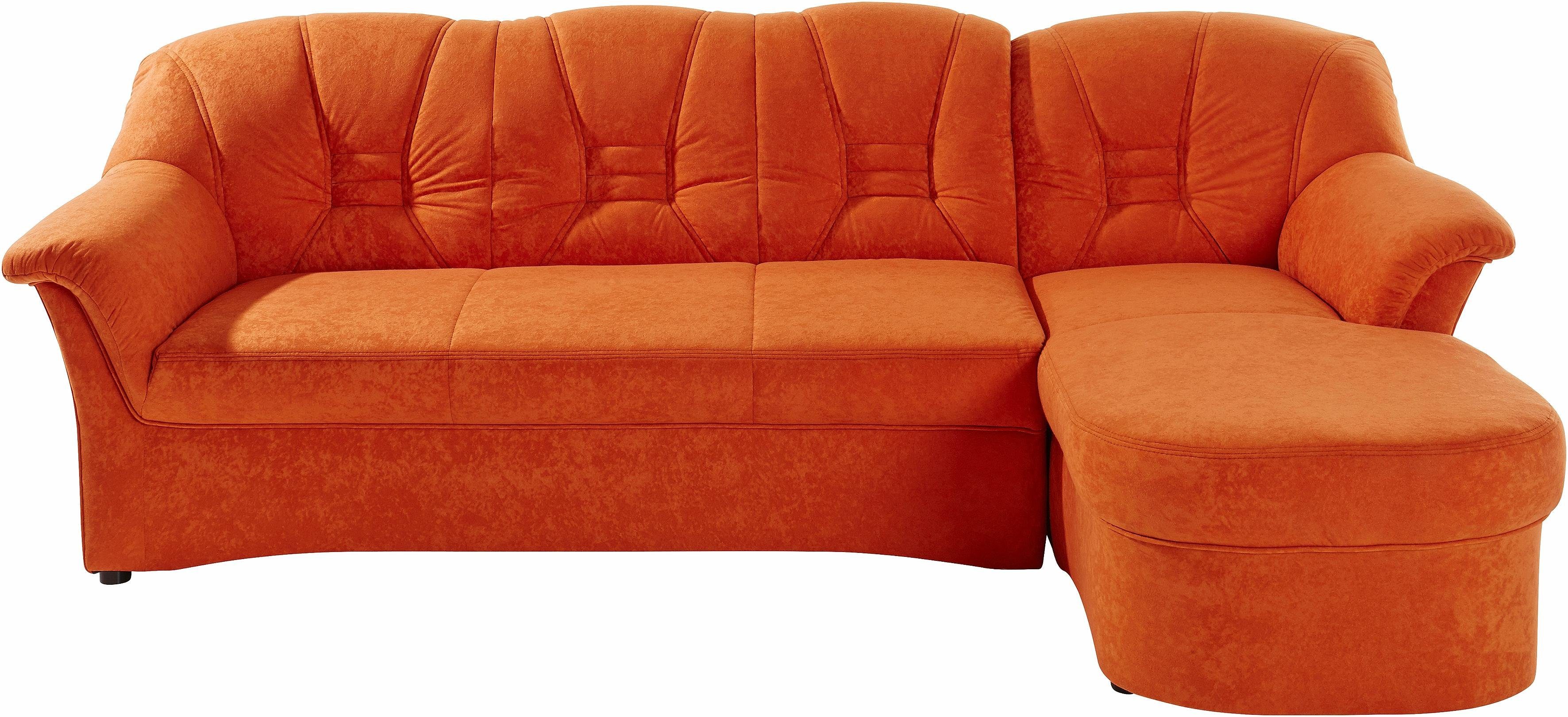 DOMO collection Hoekbank Elva, tijdloze vormtaal, elegante rugstiksels, L-vorm