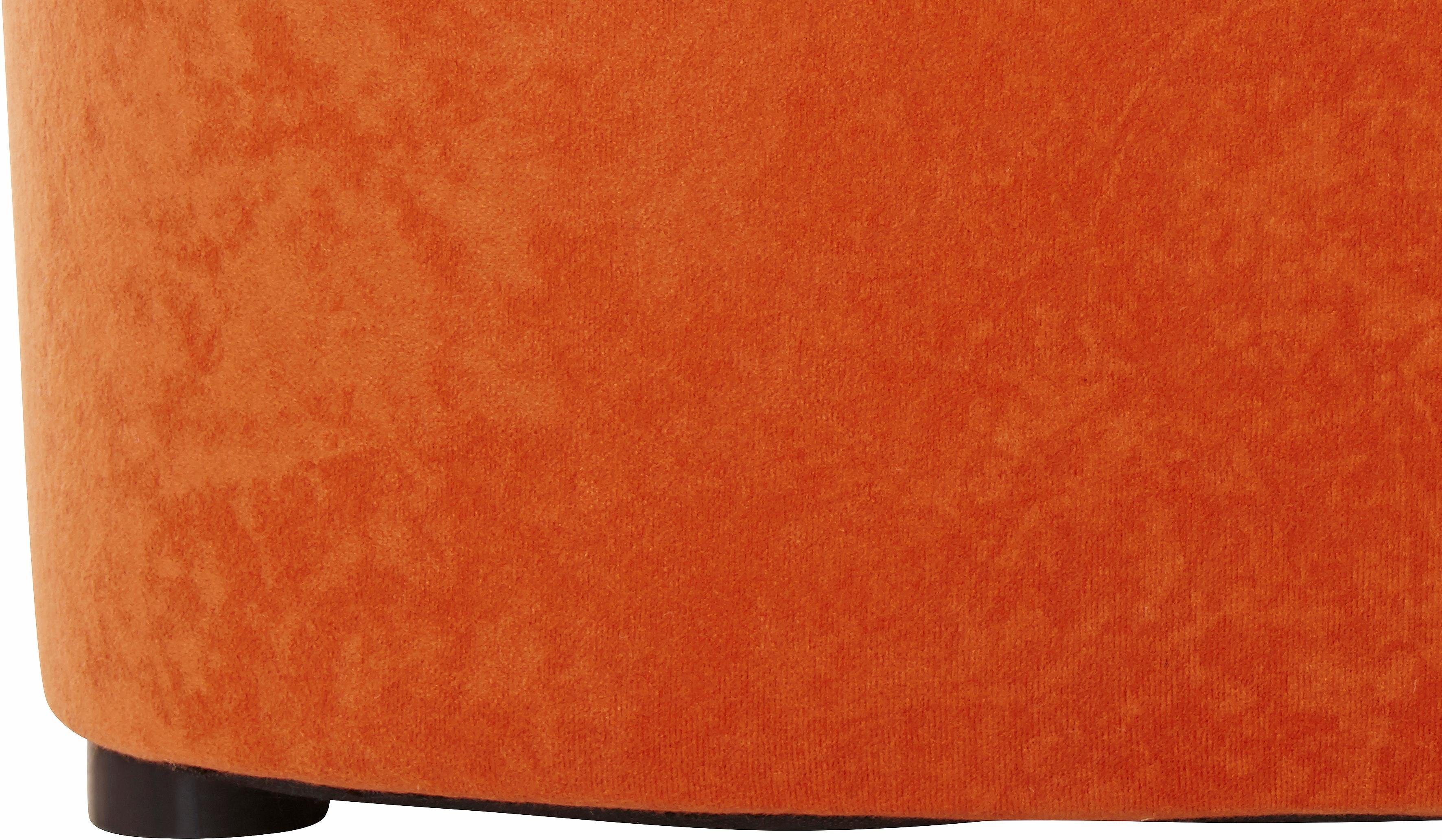 DOMO collection Hoekbank Elva, tijdloze vormtaal, elegante rugstiksels, L-vorm