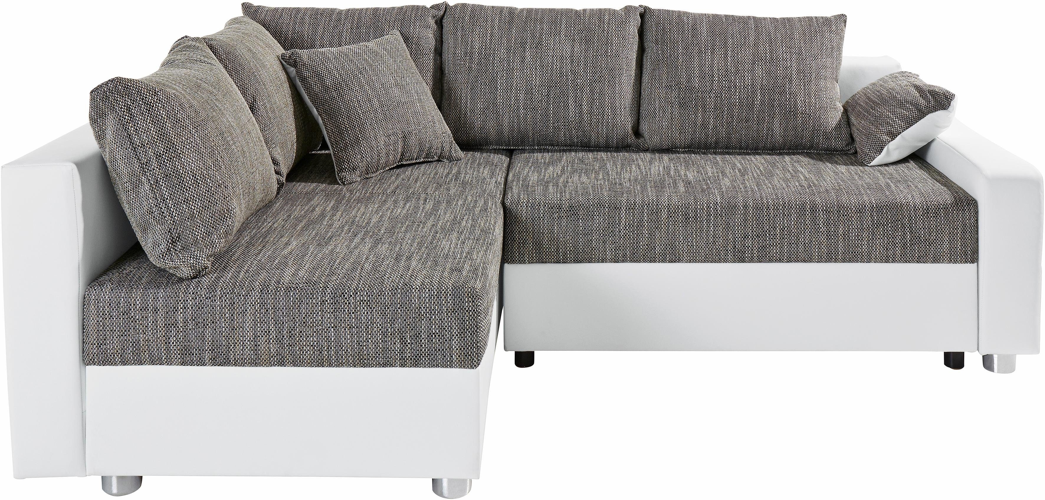 COLLECTION AB Hoekbank Parma L-vorm met slaapfunctie en binnenvering