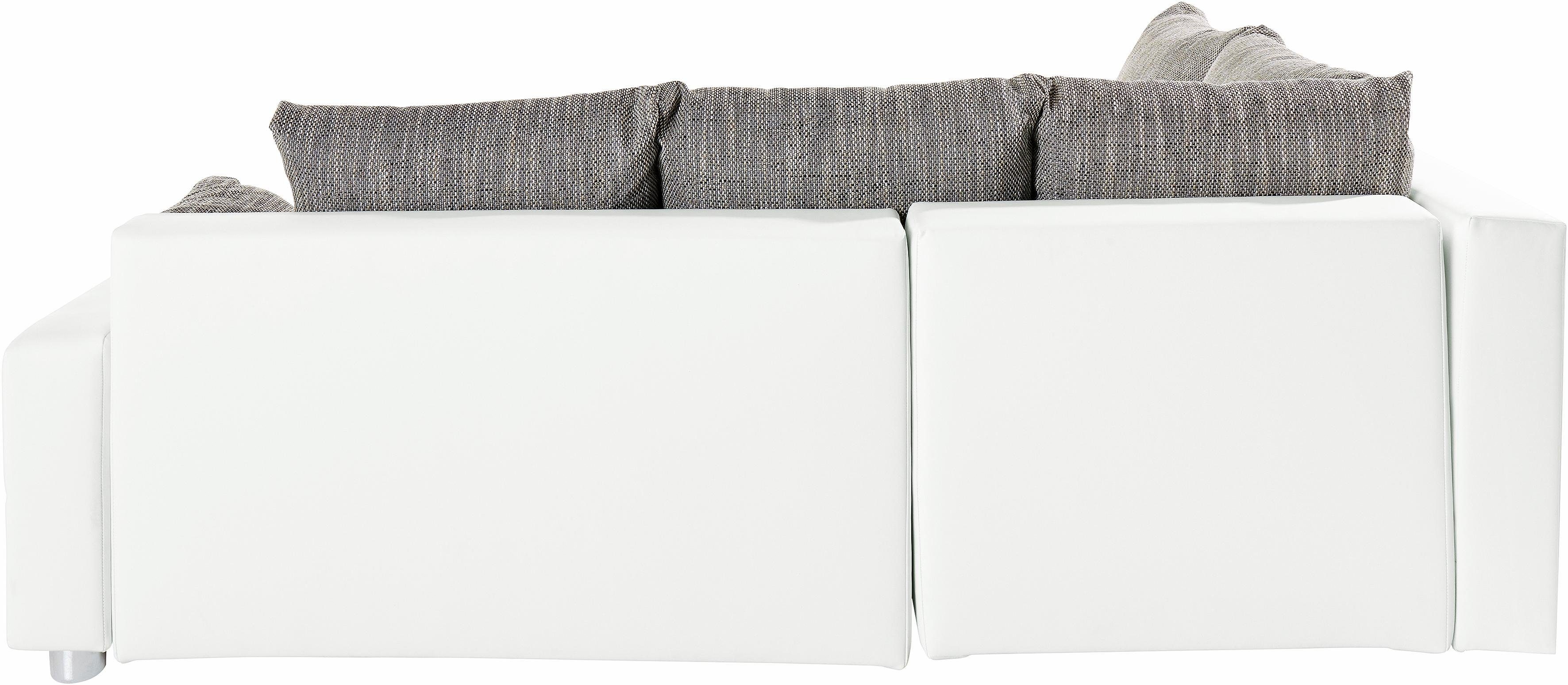 COLLECTION AB Hoekbank Parma L-vorm met slaapfunctie en binnenvering