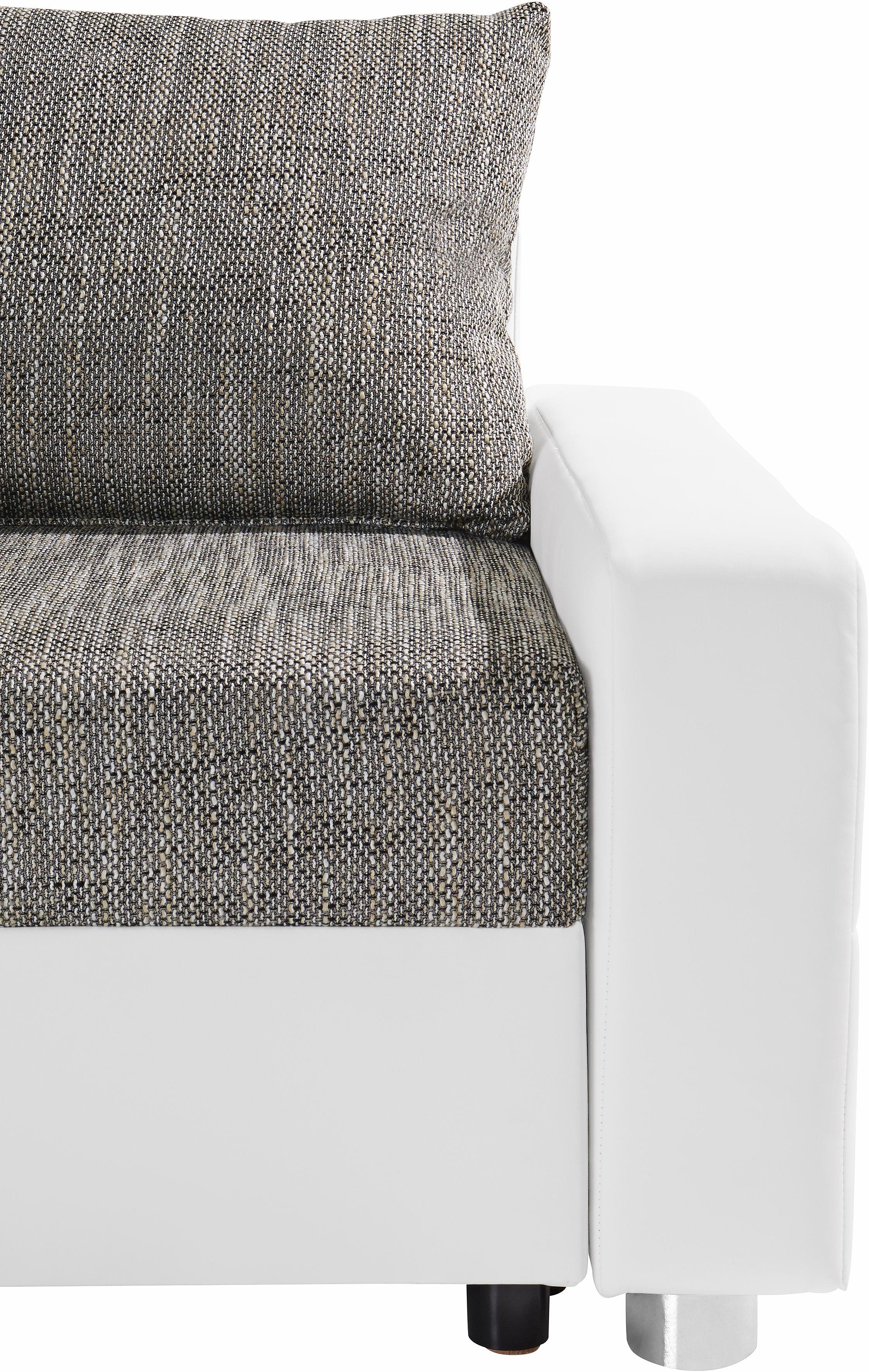 COLLECTION AB Hoekbank Parma L-vorm met slaapfunctie en binnenvering