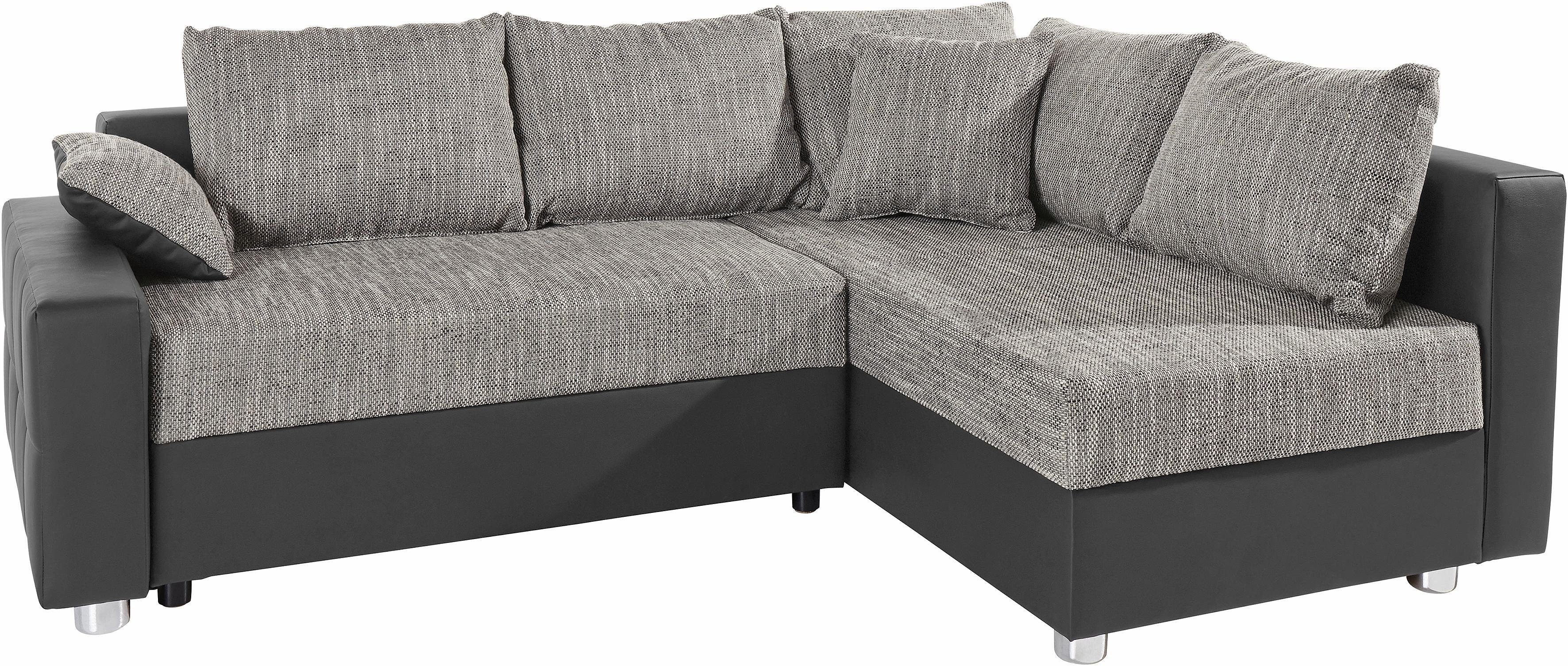 COLLECTION AB Hoekbank Parma L-vorm met slaapfunctie en binnenvering