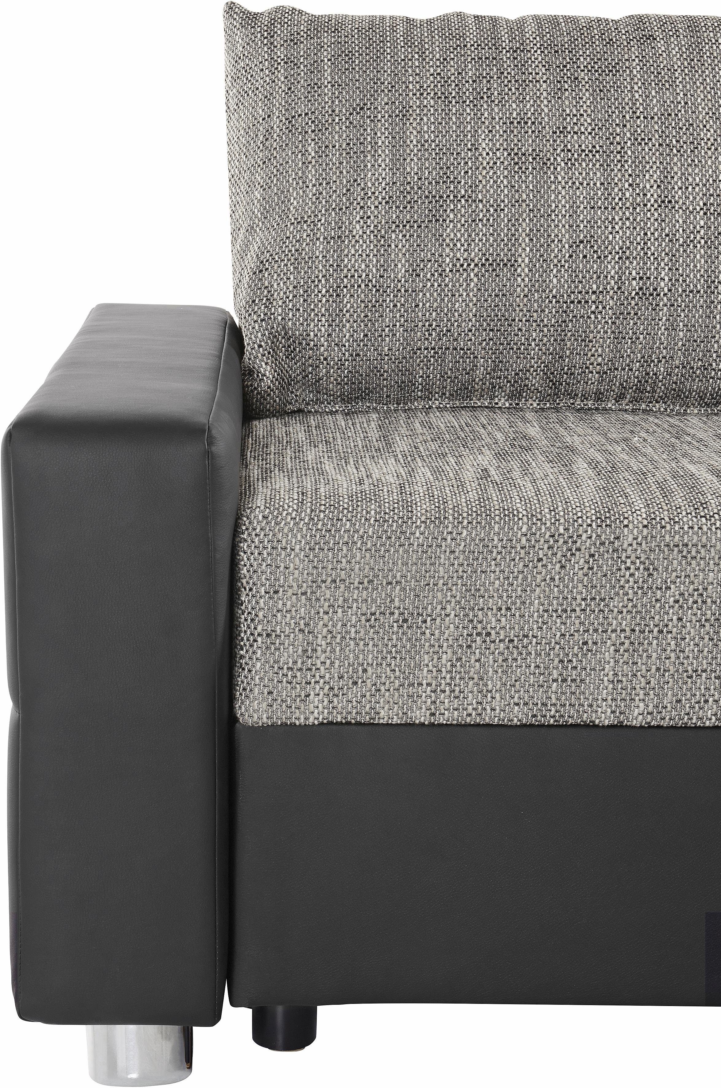 COLLECTION AB Hoekbank Parma L-vorm met slaapfunctie en binnenvering