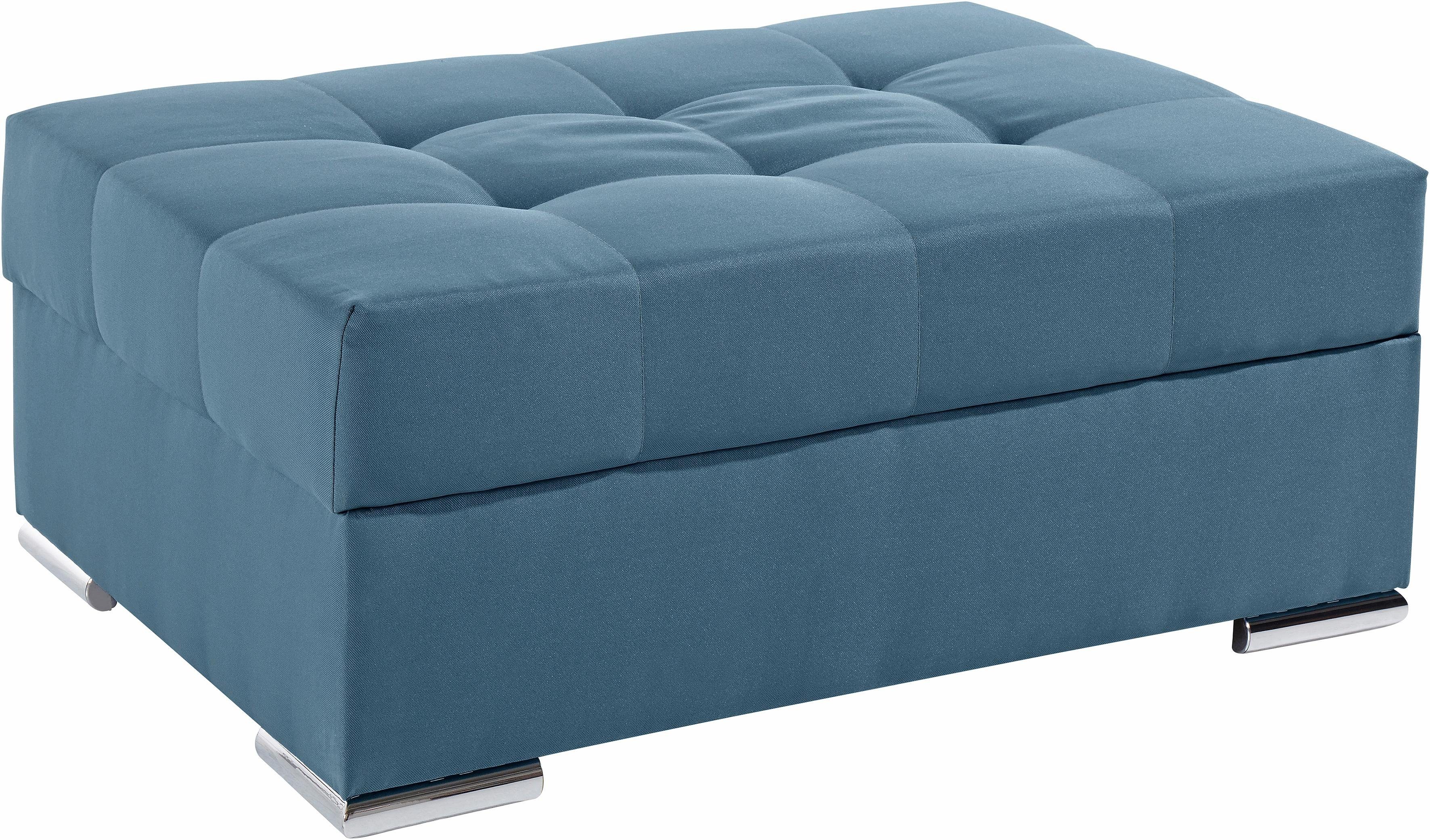 COLLECTION AB Hocker JOSY met comfortabele binnenvering, naar wens te combineren
