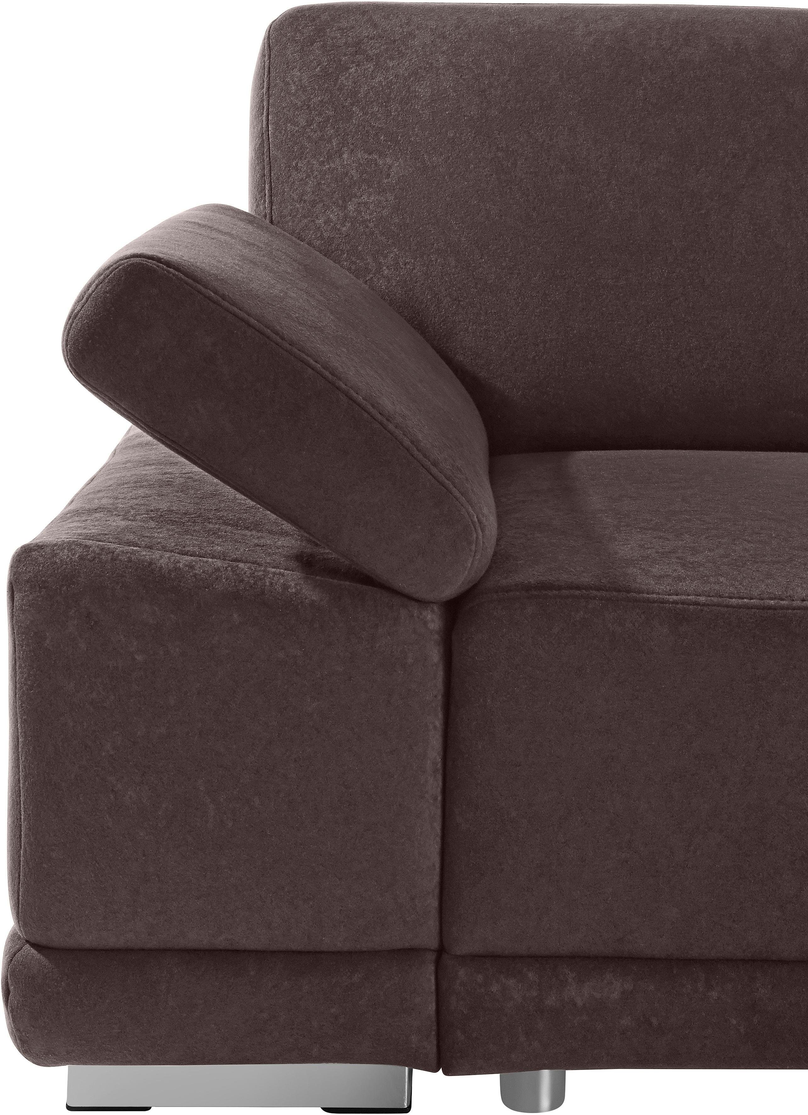 sit&more Hoekbank Coria L-vorm met xl-récamier, naar keuze met slaapfunctie