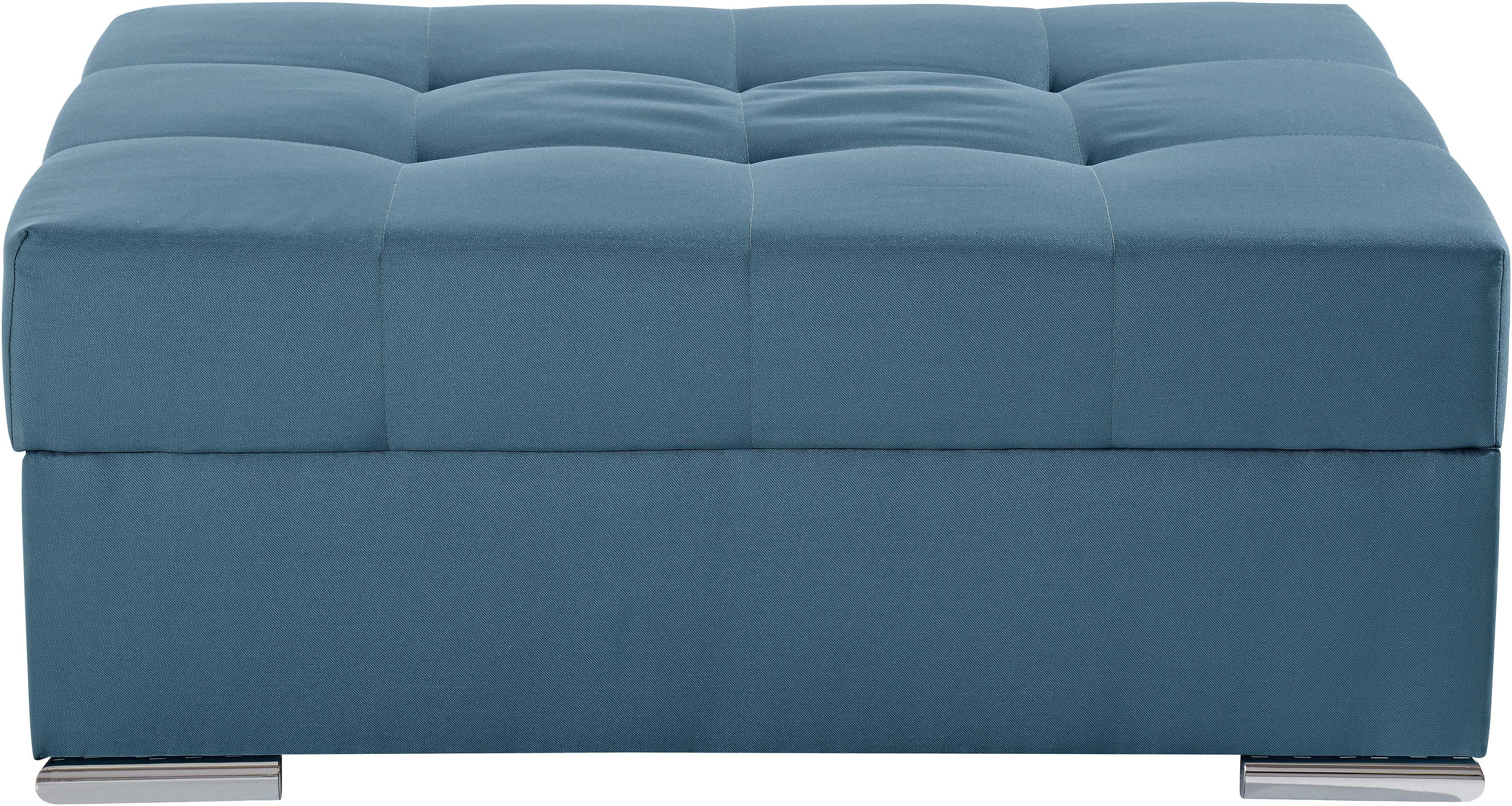 COLLECTION AB Hocker JOSY met comfortabele binnenvering, naar wens te combineren