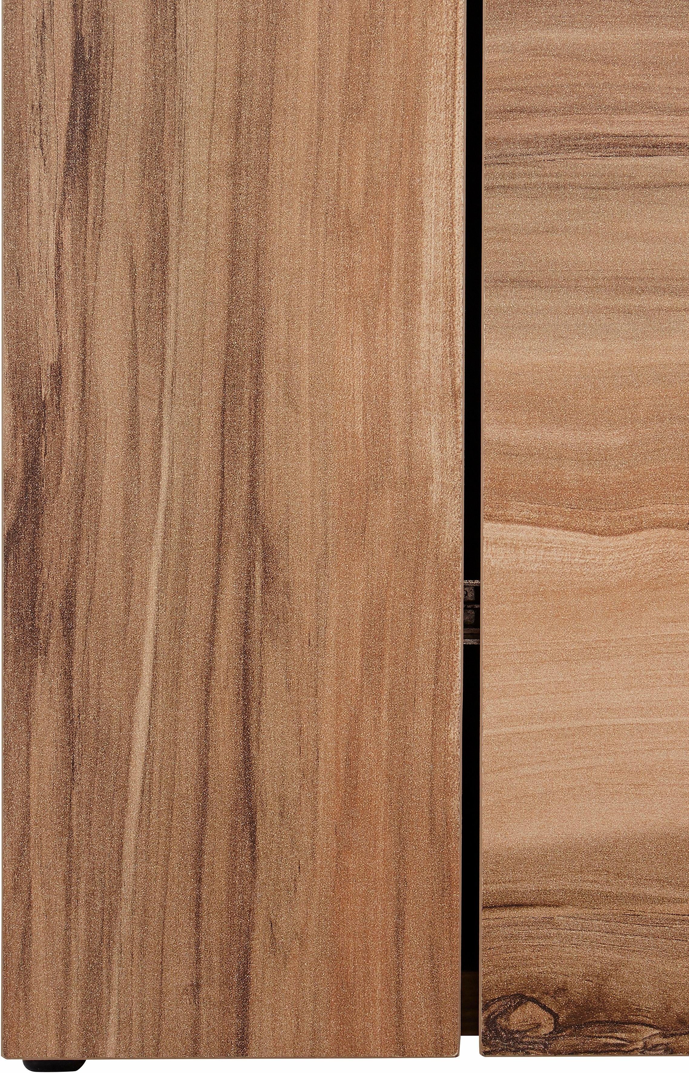 Home affaire Vitrinekast Larona, tijdloze glazen vitrine, hoge kast hoogte 205,6 cm