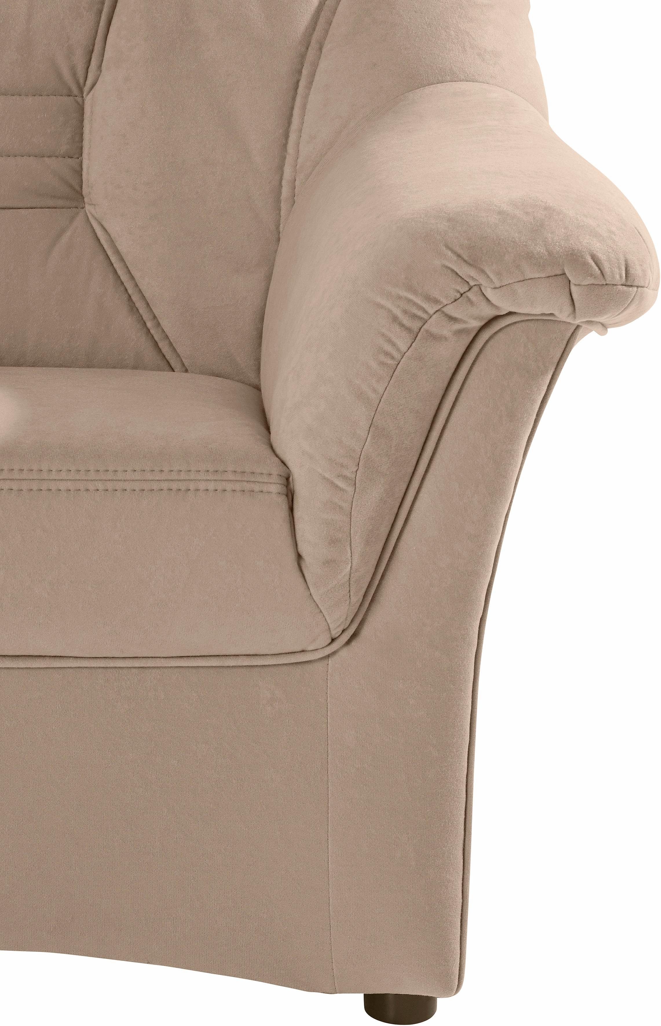 DOMO collection Fauteuil Elva optioneel met veerkern