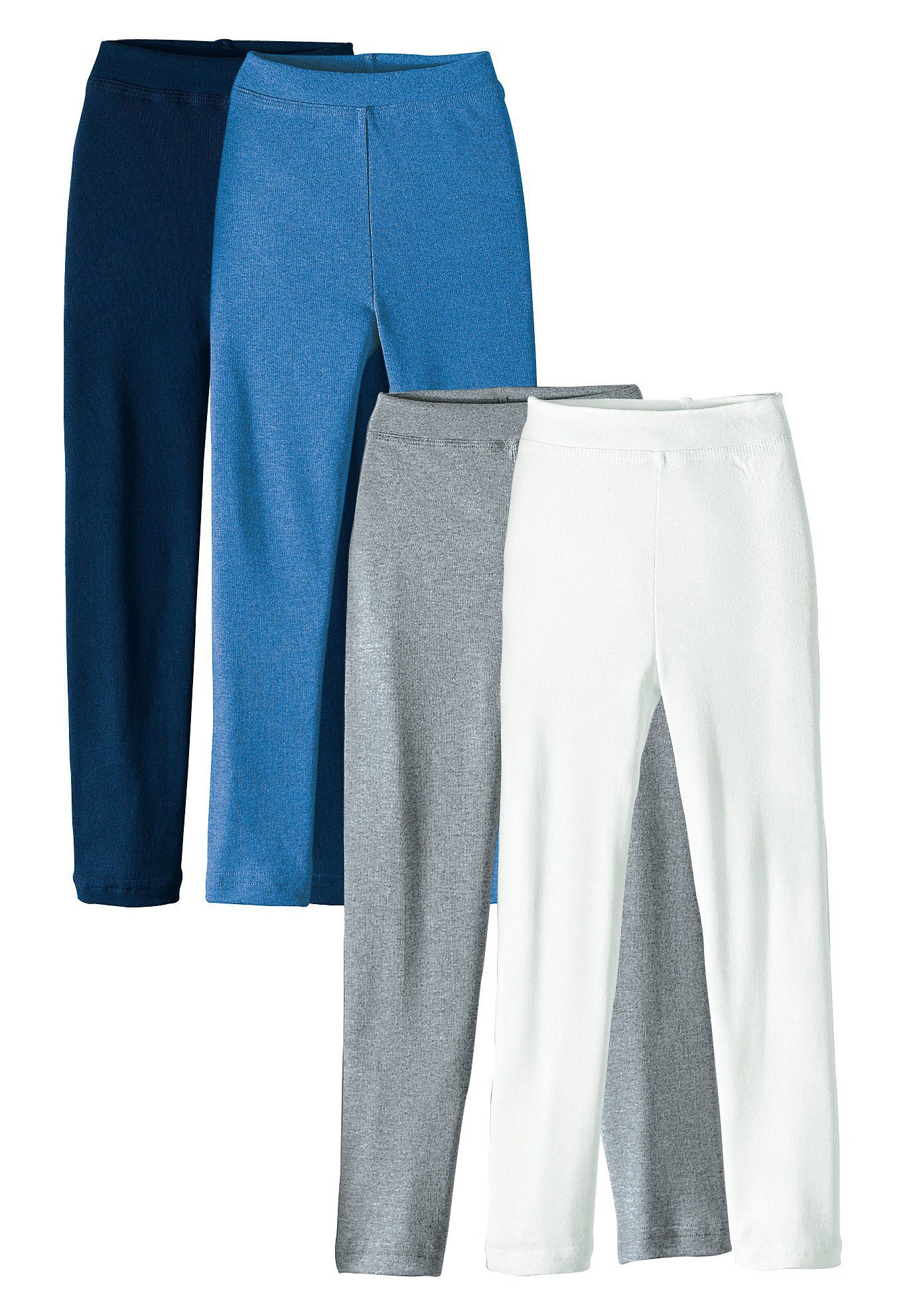H.I.S Lange onderbroek voor jongens en meisjes (set, 4 stuks)