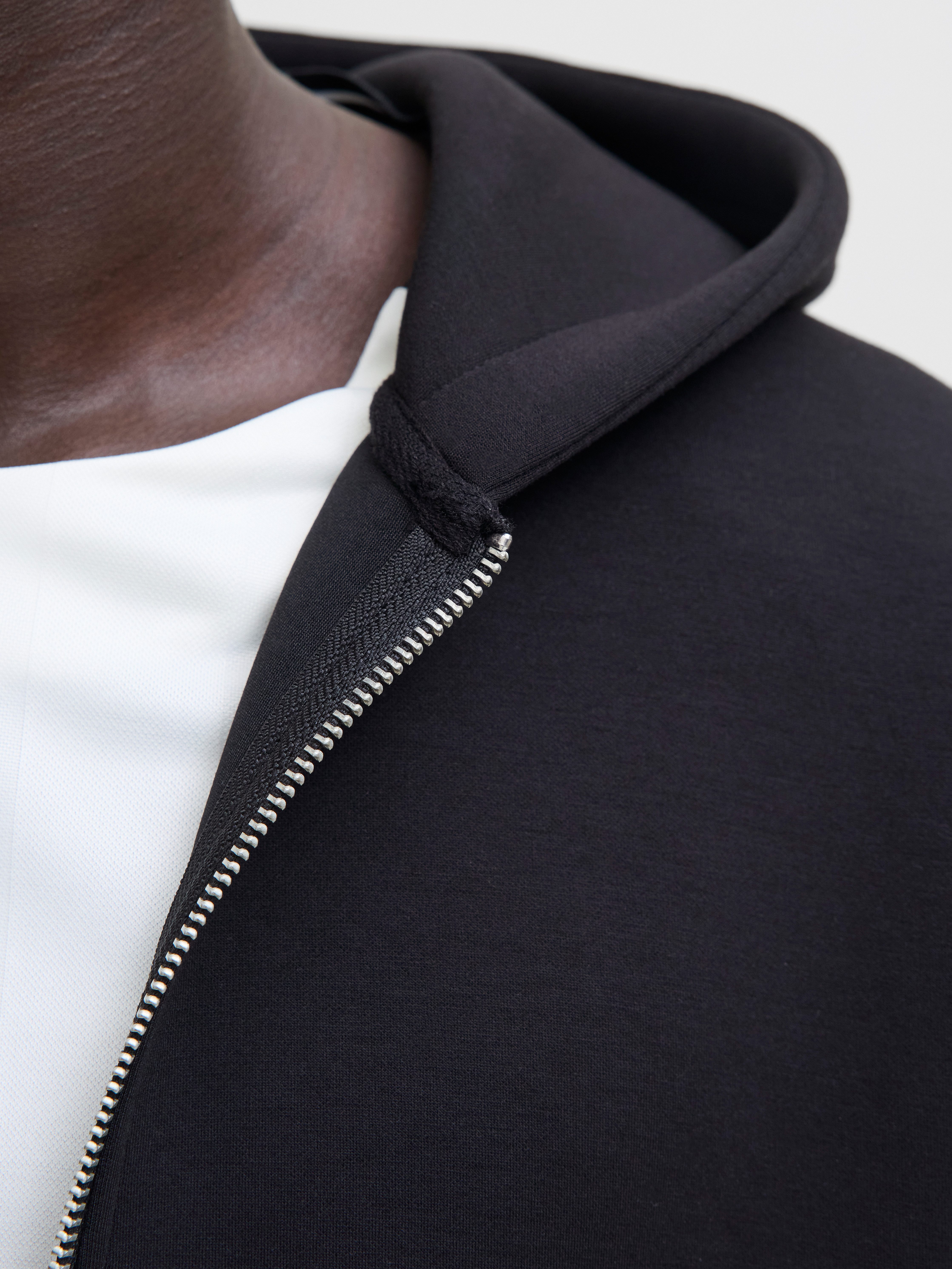 Jack & Jones Hoodie JCOCOVER SCUBA SWEAT ZIP HOOD NOOS
