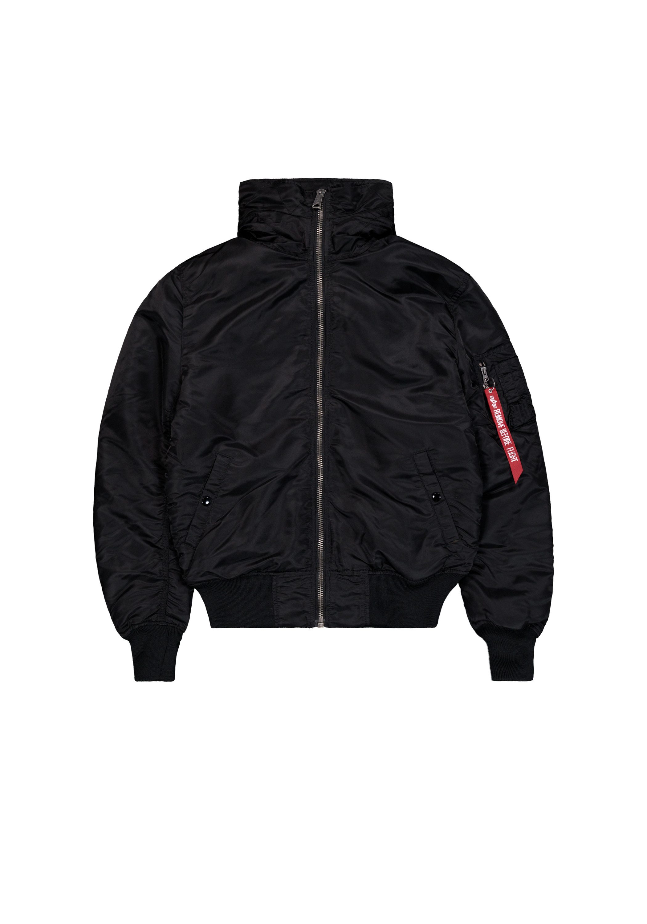 Alpha Industries Bomberjack Alpha Industries Men - Bomber Jackets MA-1 Hooded heren jassen maat 2 XL zwart