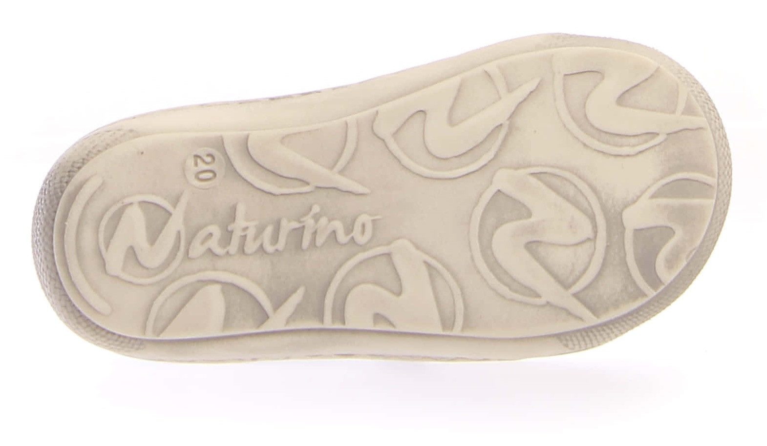 Naturino Babyschoentjes COCOON BONE Babyschoen, blote voeten schoen in used-look, maat sjabloon te downloaden