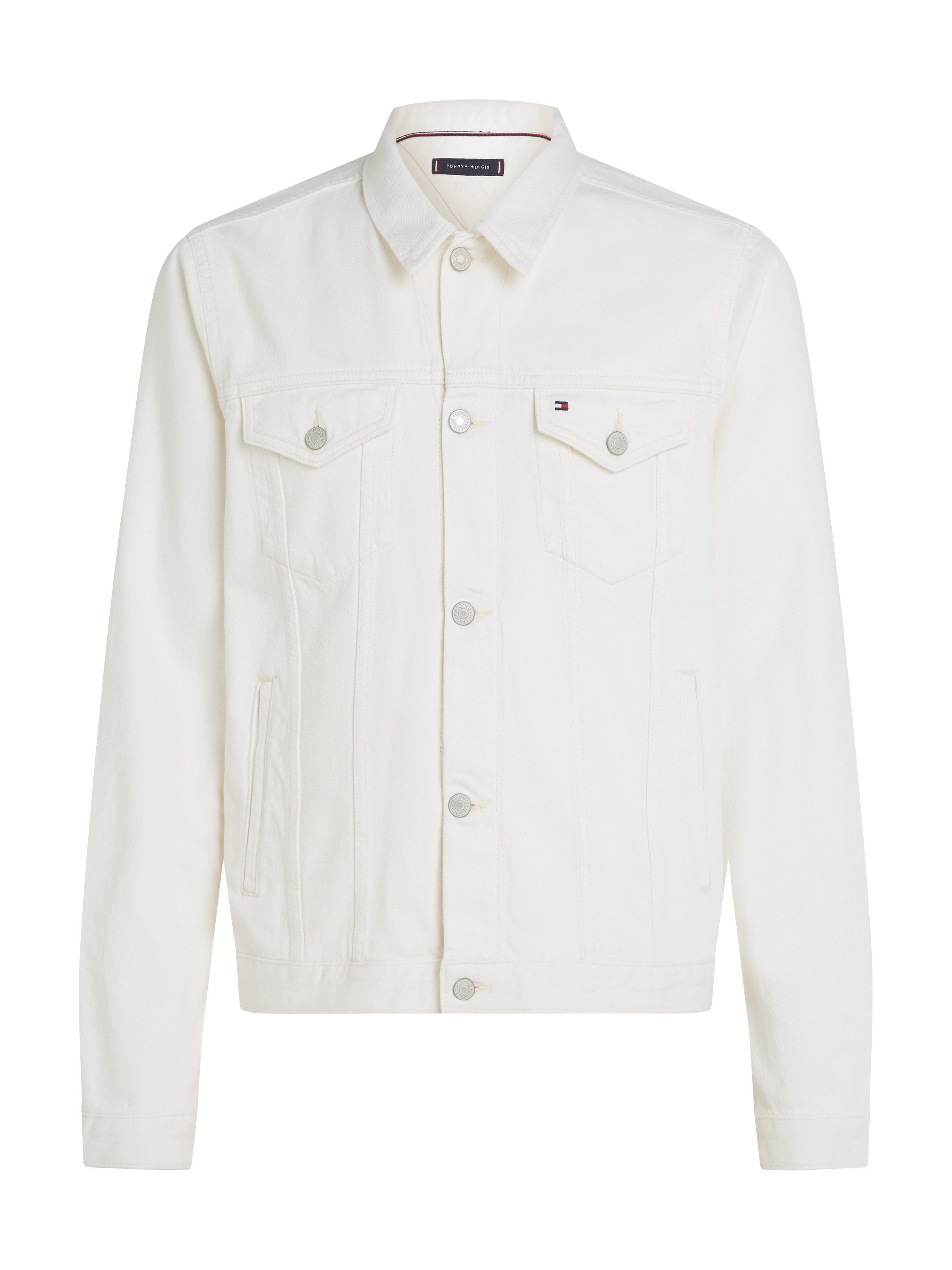 Tommy Hilfiger Jeansjack REGULAR TRUCKER JKT RGD ECRU