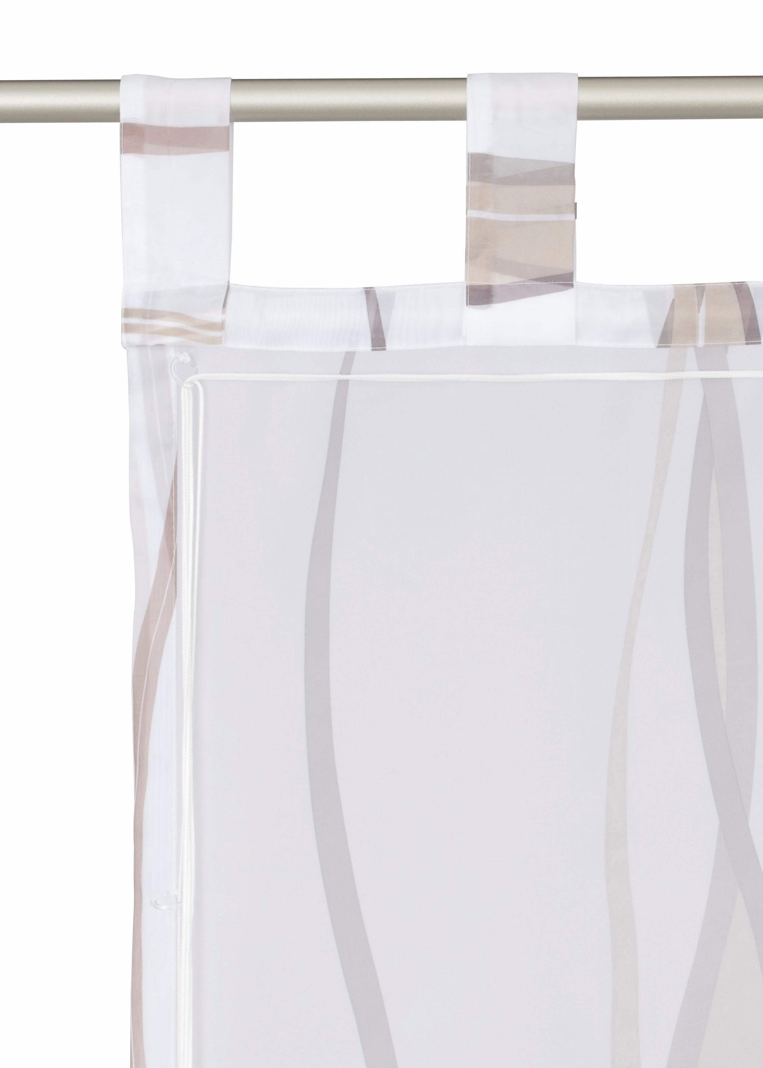 my home Romeins rolgordijn Dimona Transparant, voile, polyester (1 stuk)