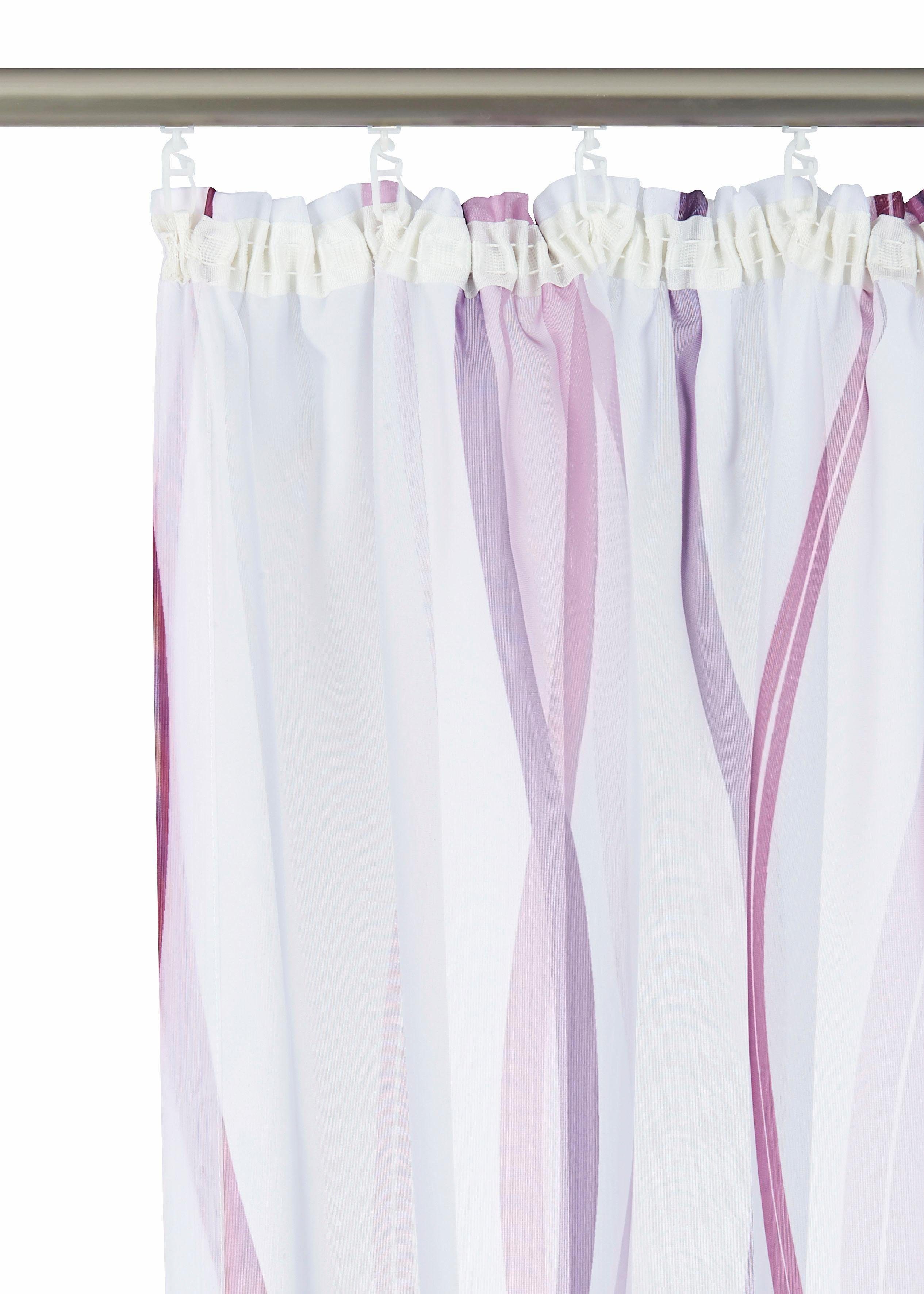 my home Gordijn Dimona 2-pack, bestseller, polyester, golven (2 stuks)