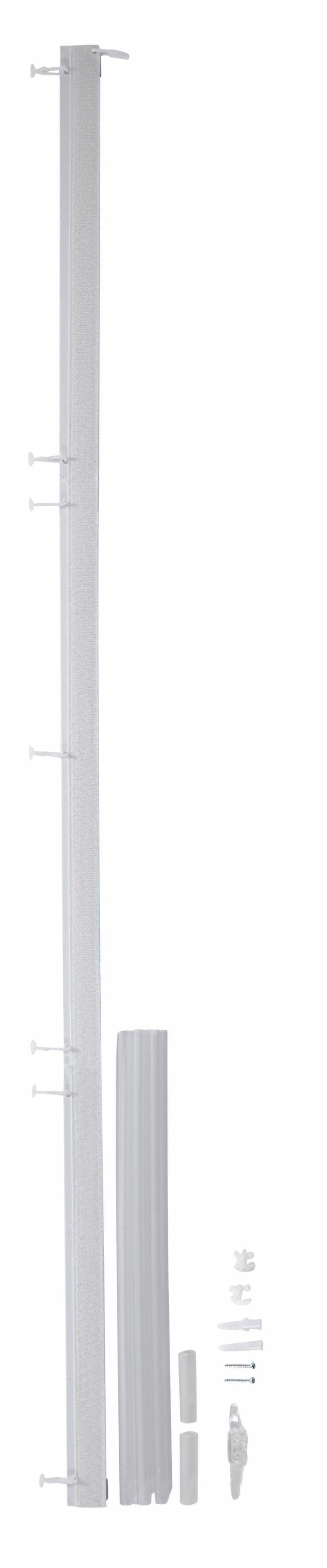 my home Romeins rolgordijn Dimona Transparant, voile, polyester, golven (1 stuk)