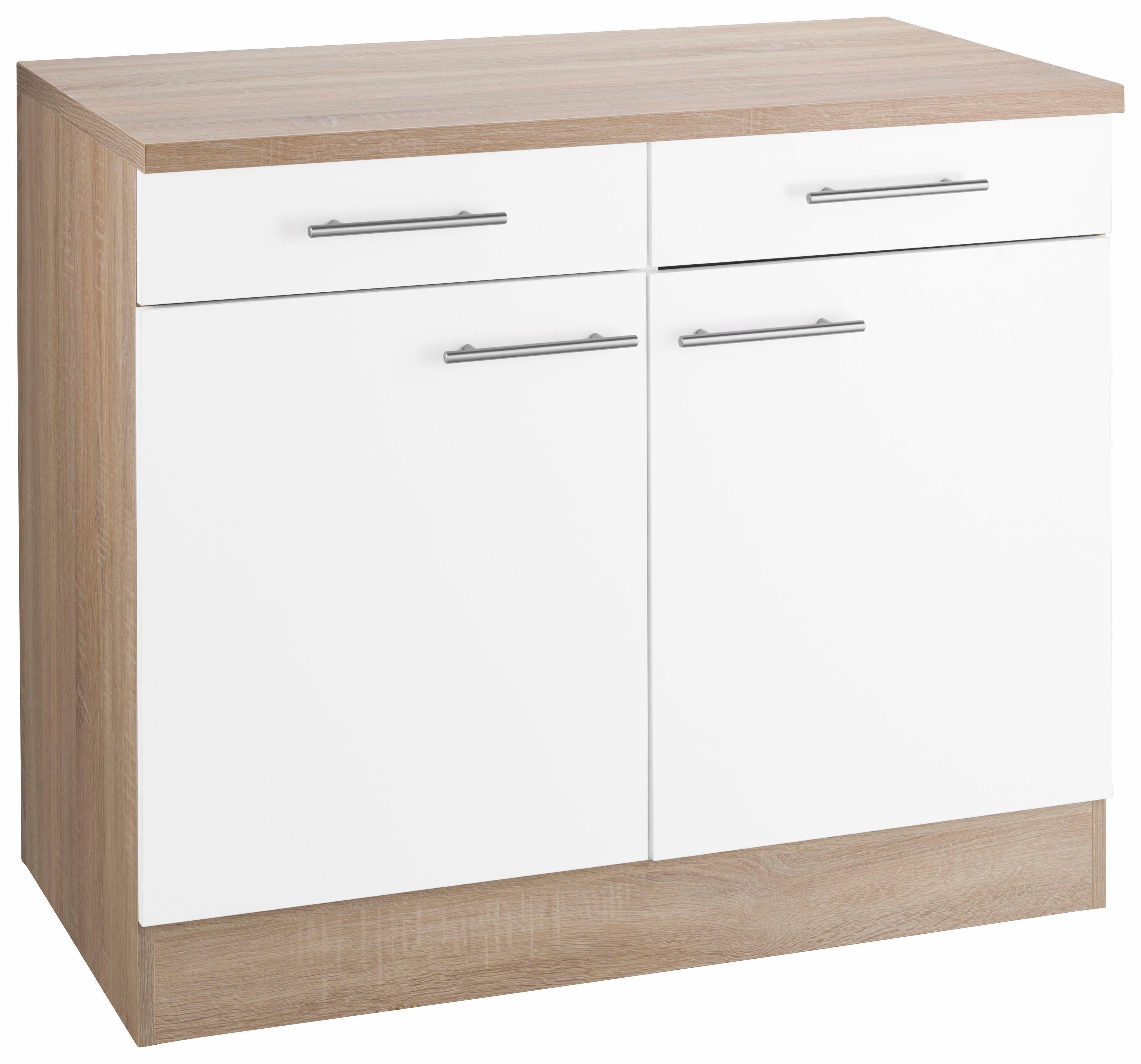 OPTIFIT Onderkast Kalmar , breedte 100 cm onderkasten wit