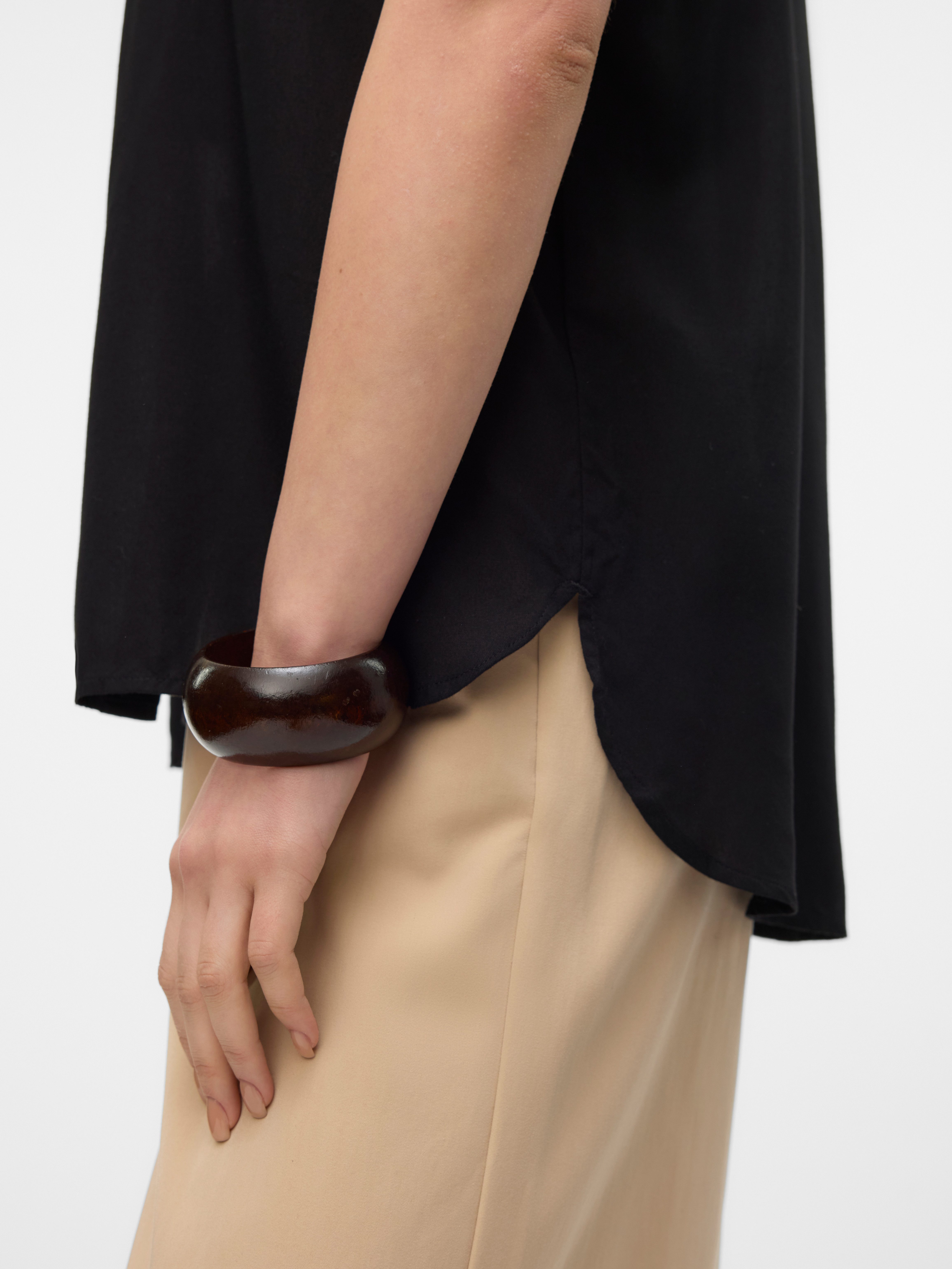 Vero Moda Overhemdblouse VMBUMPY S/S SHIRT WVN GA NOOS