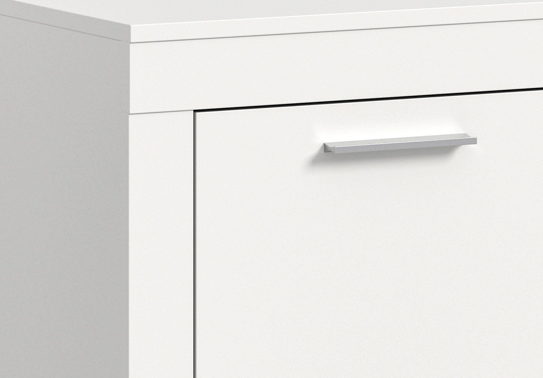 INOSIGN Highboard Aosta, Hoogte 88 cm, in verschillende kleuren met 2 deuren en 3 vakken, woonkamer, commode, kast