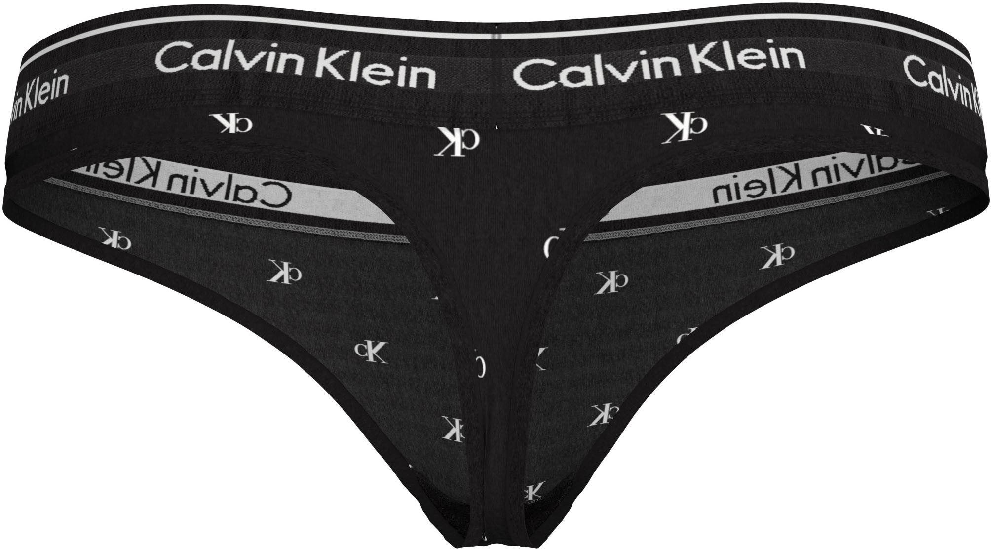 Calvin Klein String Modern Cotton met brede boord