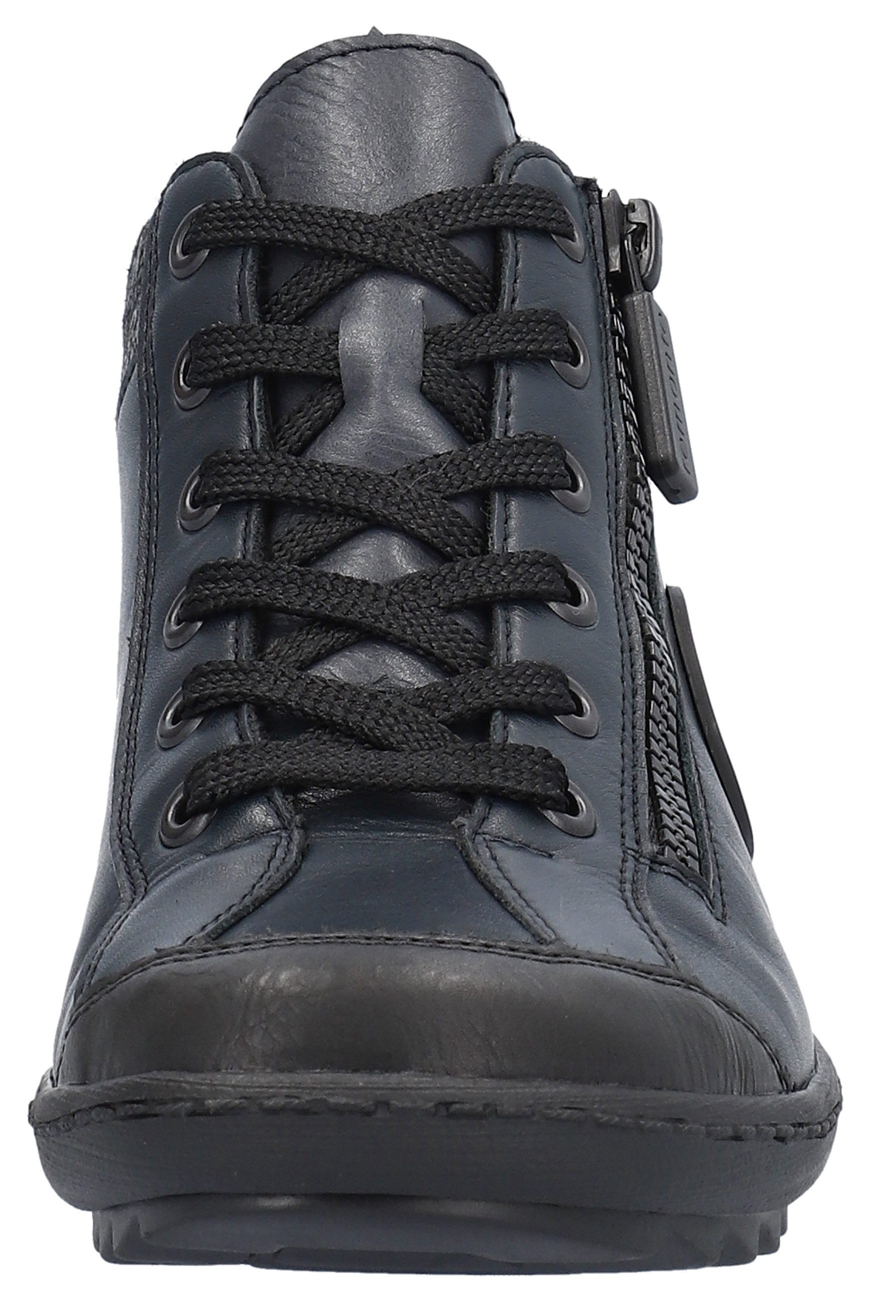 Remonte Veterschoenen flats, comfortschoenen, laarzen met zijrits