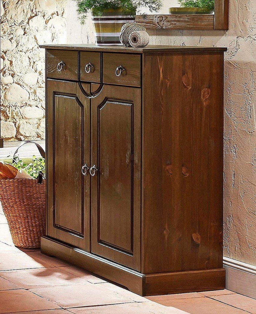 Home affaire Kast Klera Breedte 81 cm, van massief grenen, FSC®-gecertificeerd