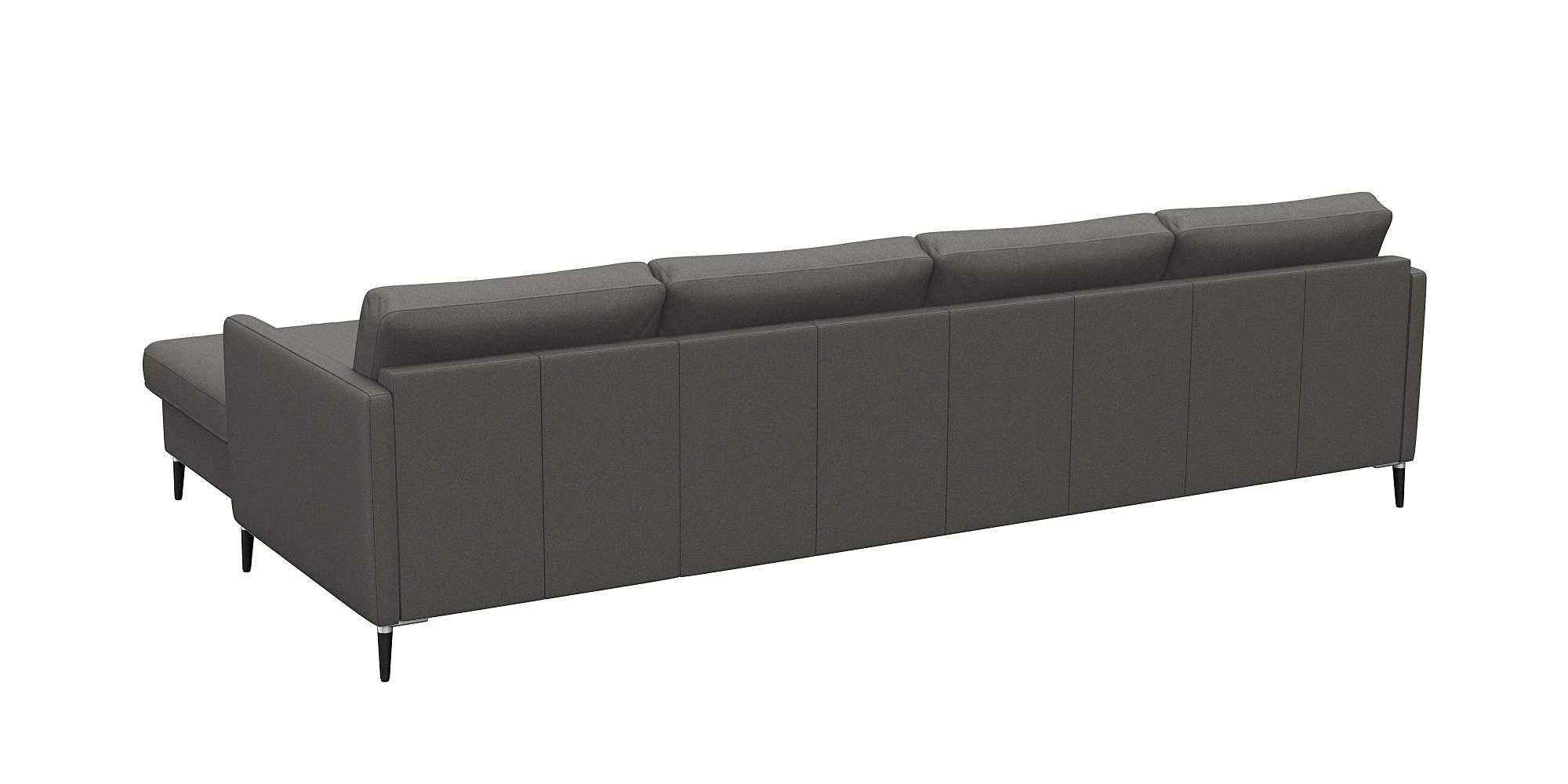 FLEXLUX Hoekbank Fiore, L-vorm, comfortabel en aangenaam door hoogwaardige zitopbouw