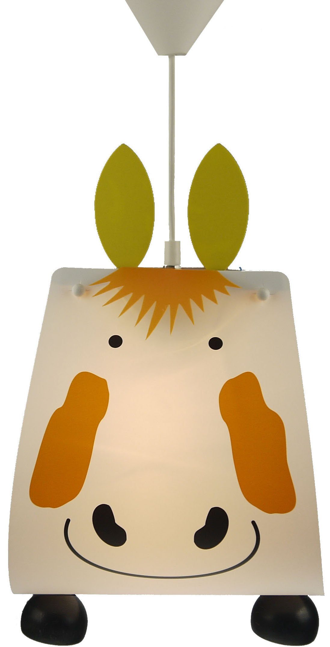 Snoezige hanglamp PFERD voor de kinderkamer