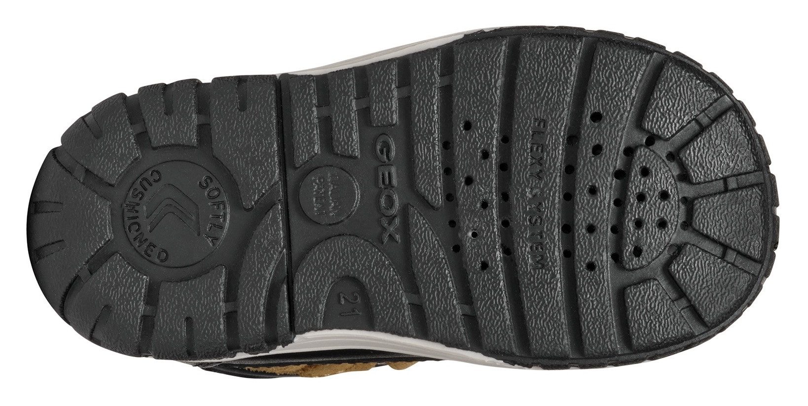 Geox Winterlaarzen B OMAR BOY WPF C Klittenbandlaarzen, babylaarzen winterlaarzen met warme voering