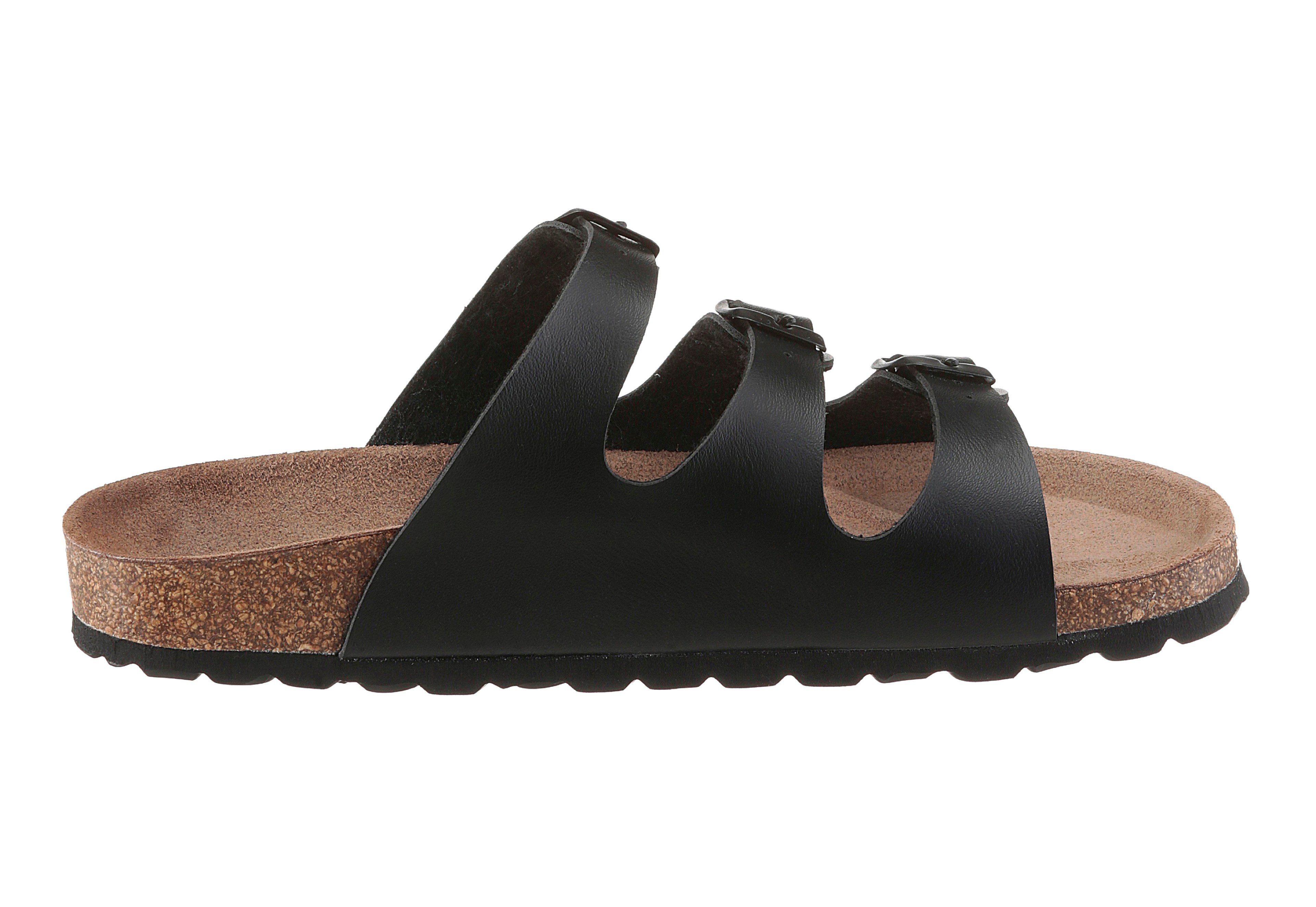 Aniston SHOES Slippers Tuinschoen, beroepsschoen, pantoffel met suède voetbed